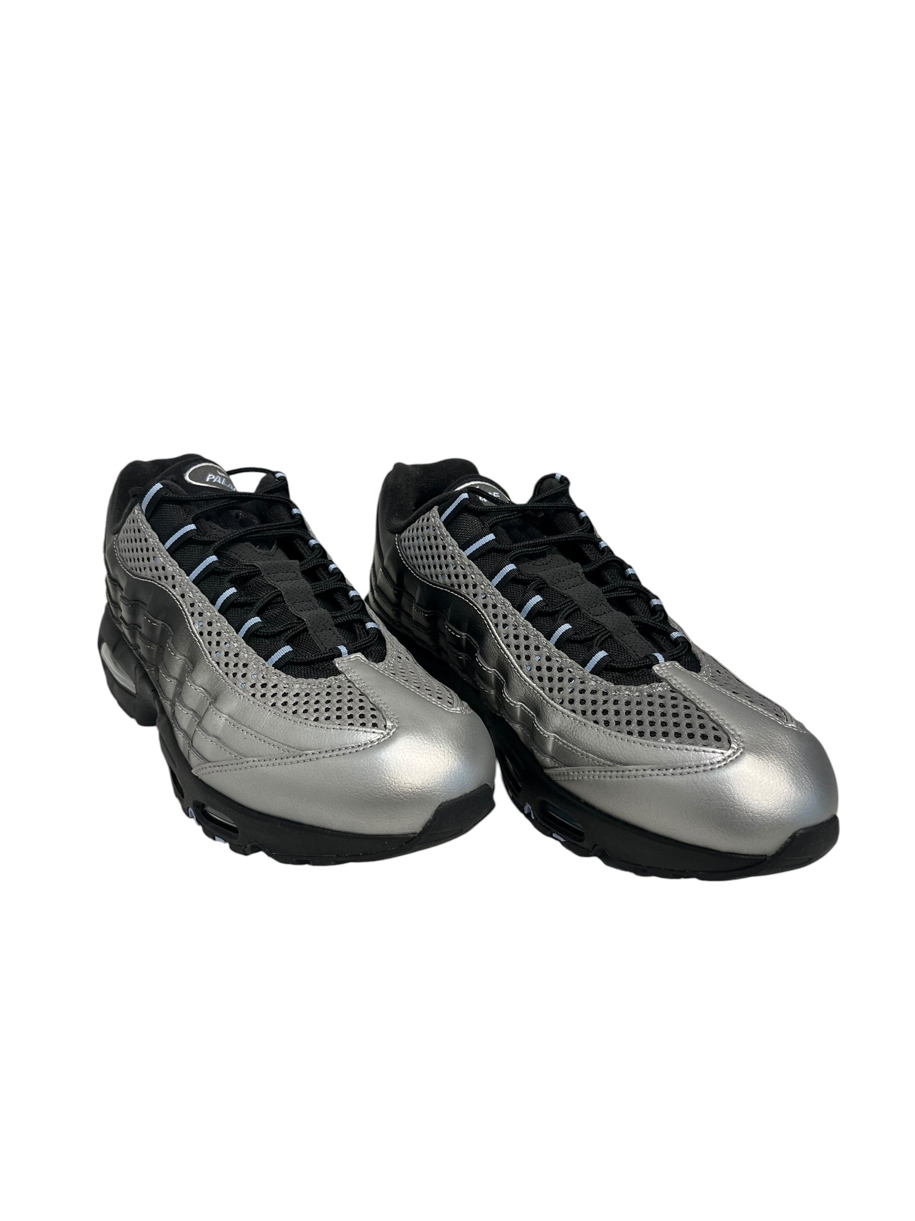 PALACE/NIKE/Low-Sneakers/US 14/Leather/GRY/BIG BUBBLE GRADIENT AM95 view 1
