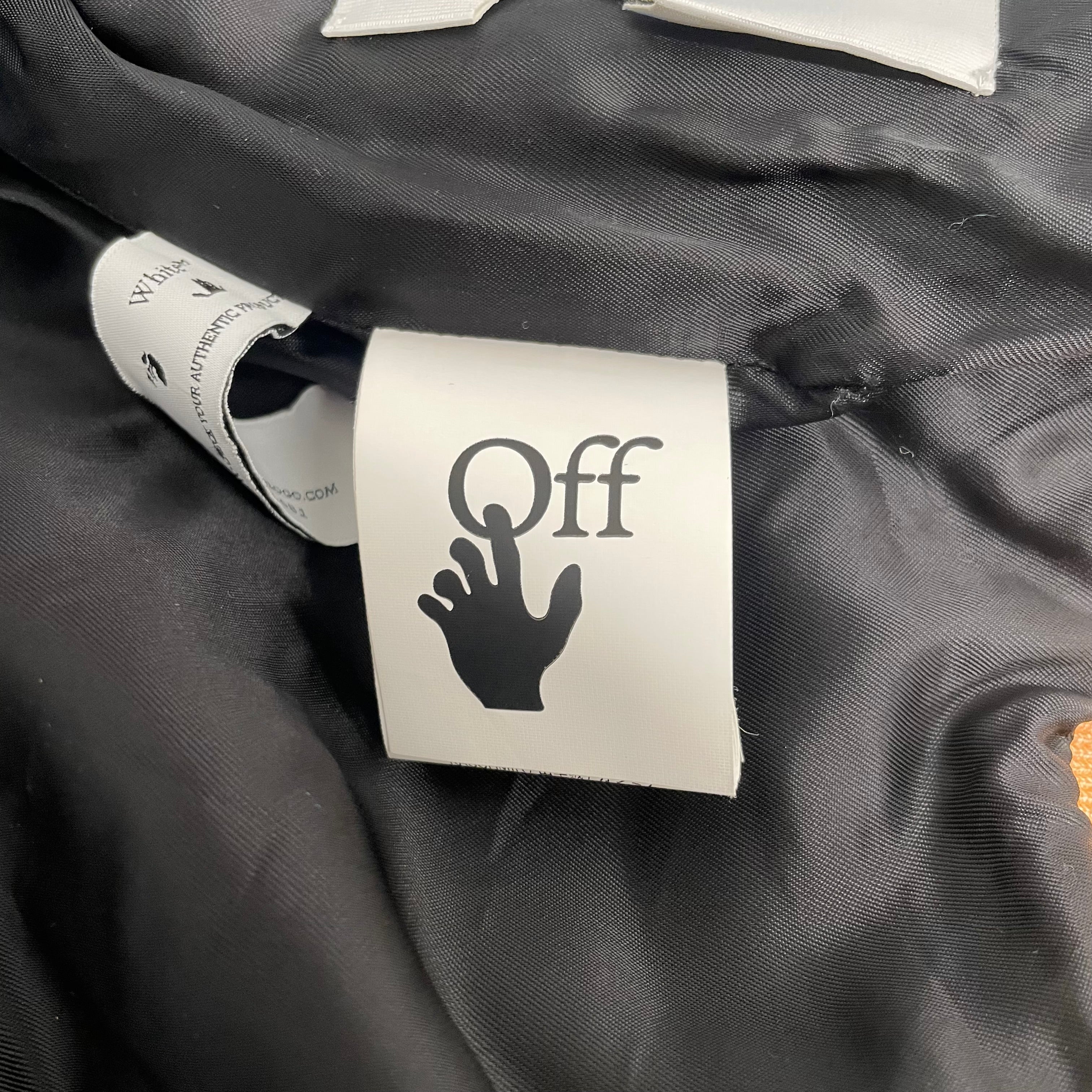 OFF-WHITE/Souvenir Jkt/36/Wool/BLU/Graphic/OFF WHITE X NORDSTORM LETTERMA view 5