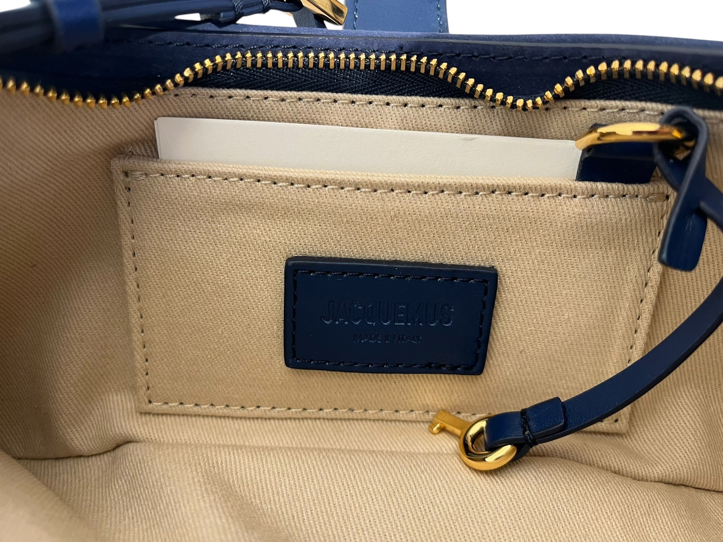 JACQUEMUS/Hand Bag/Suede/NVY/ view 6