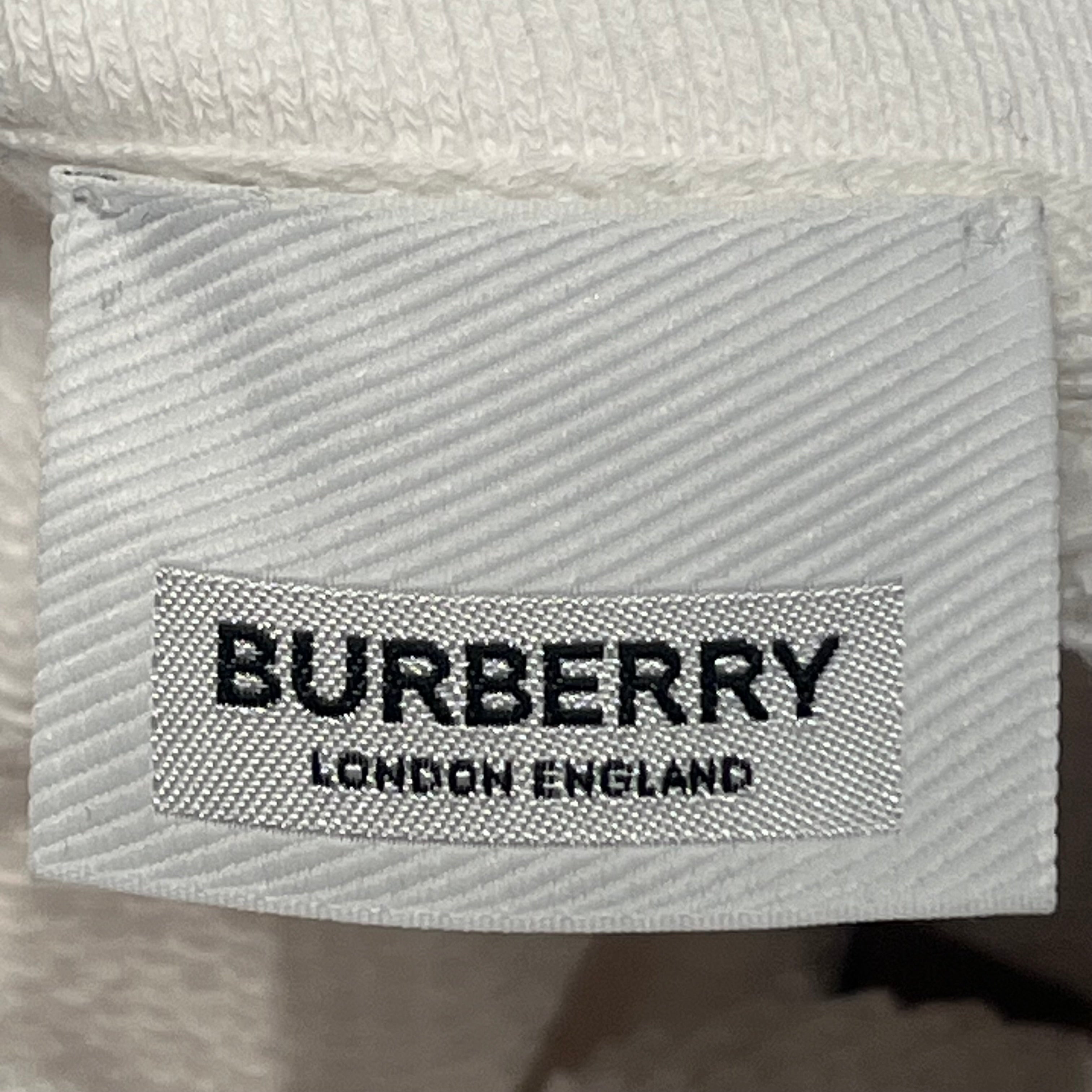 BURBERRY LONDON/Hoodie/M/Cotton/WHT/ view 3