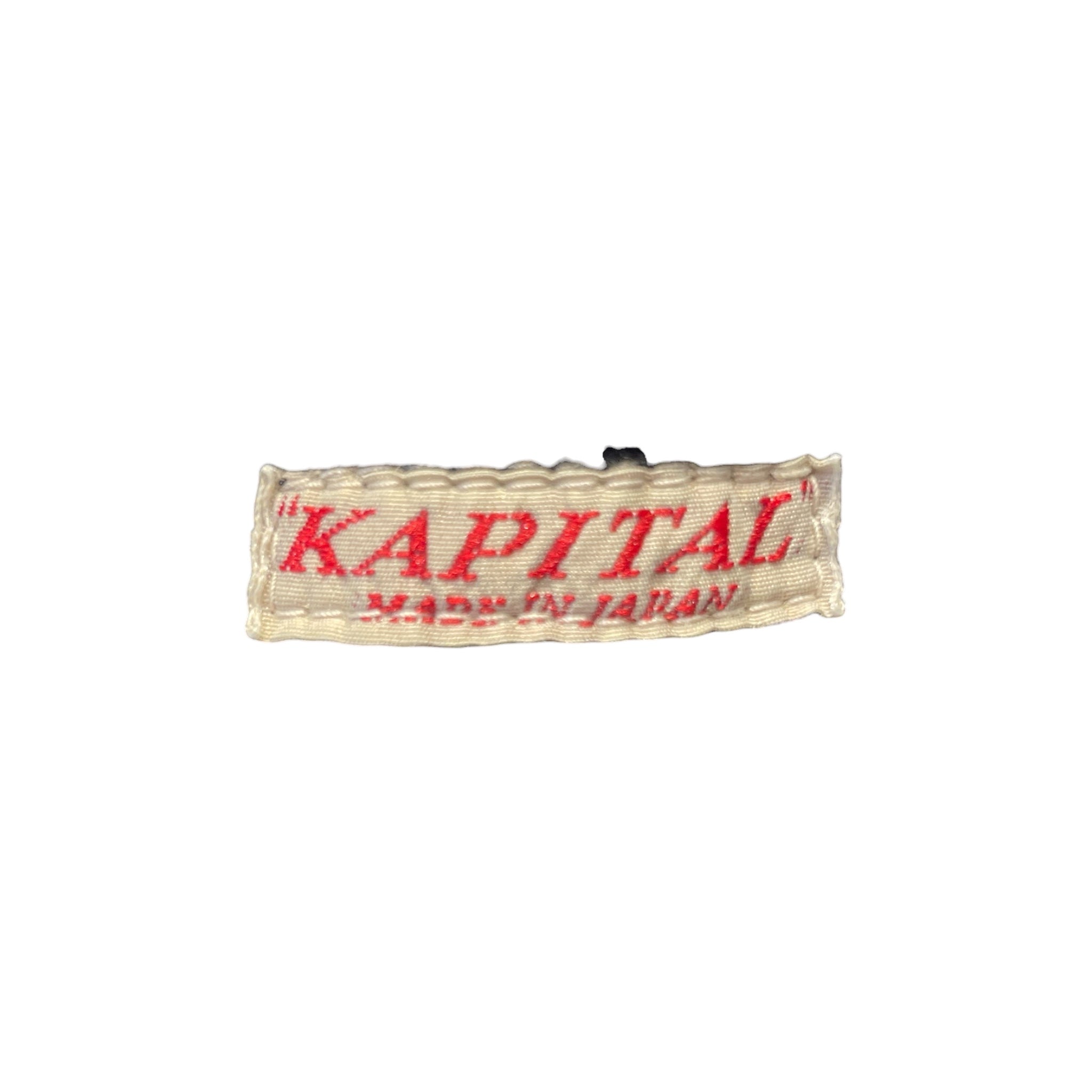 KAPITAL/Pants/34/Cotton/BLK/BUCKLE ON BACK view 3