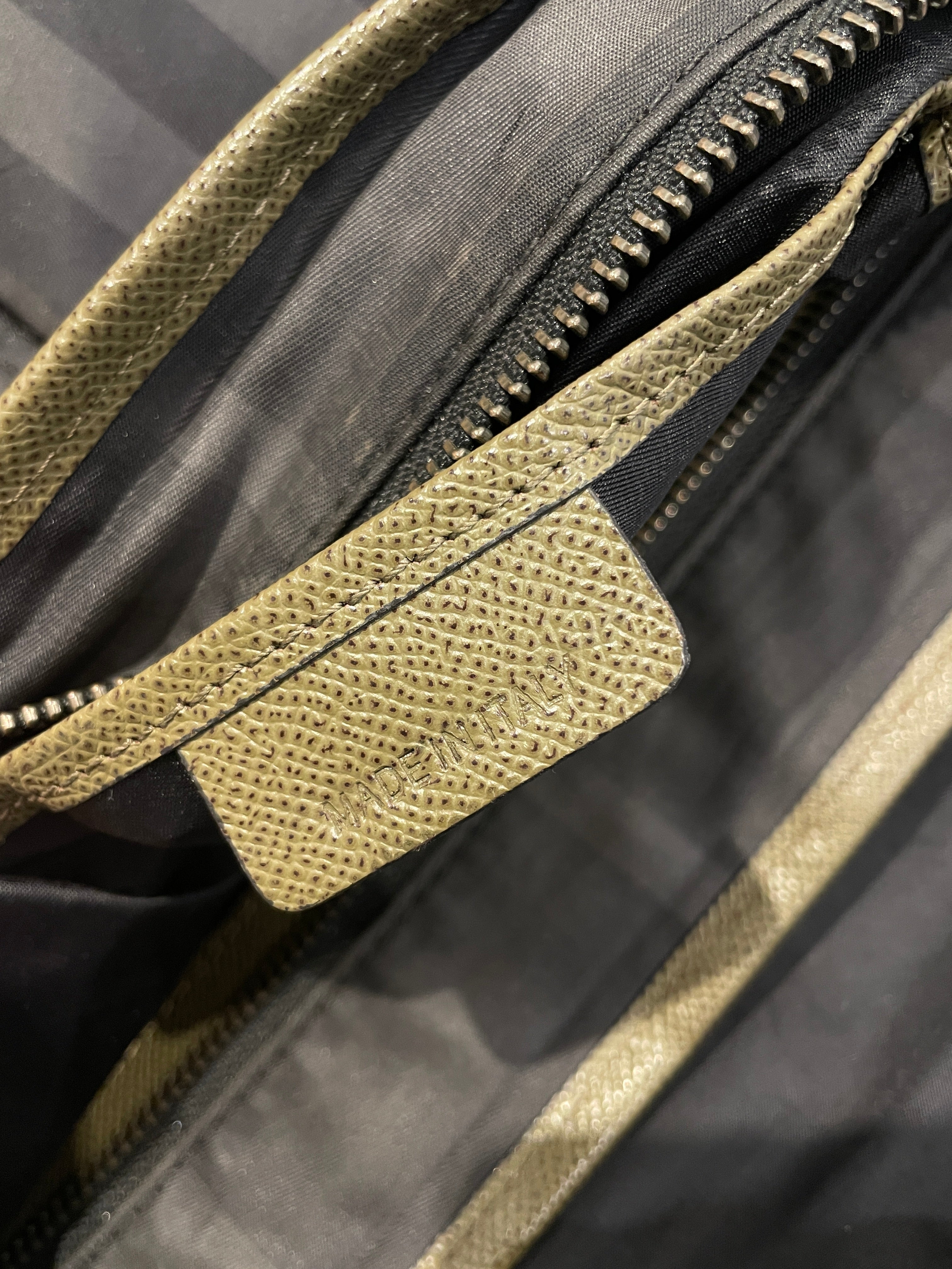 BURBERRY/Bag/Plaid/Cotton/GRN/BURBERRY PLAID BAG GRN view 5