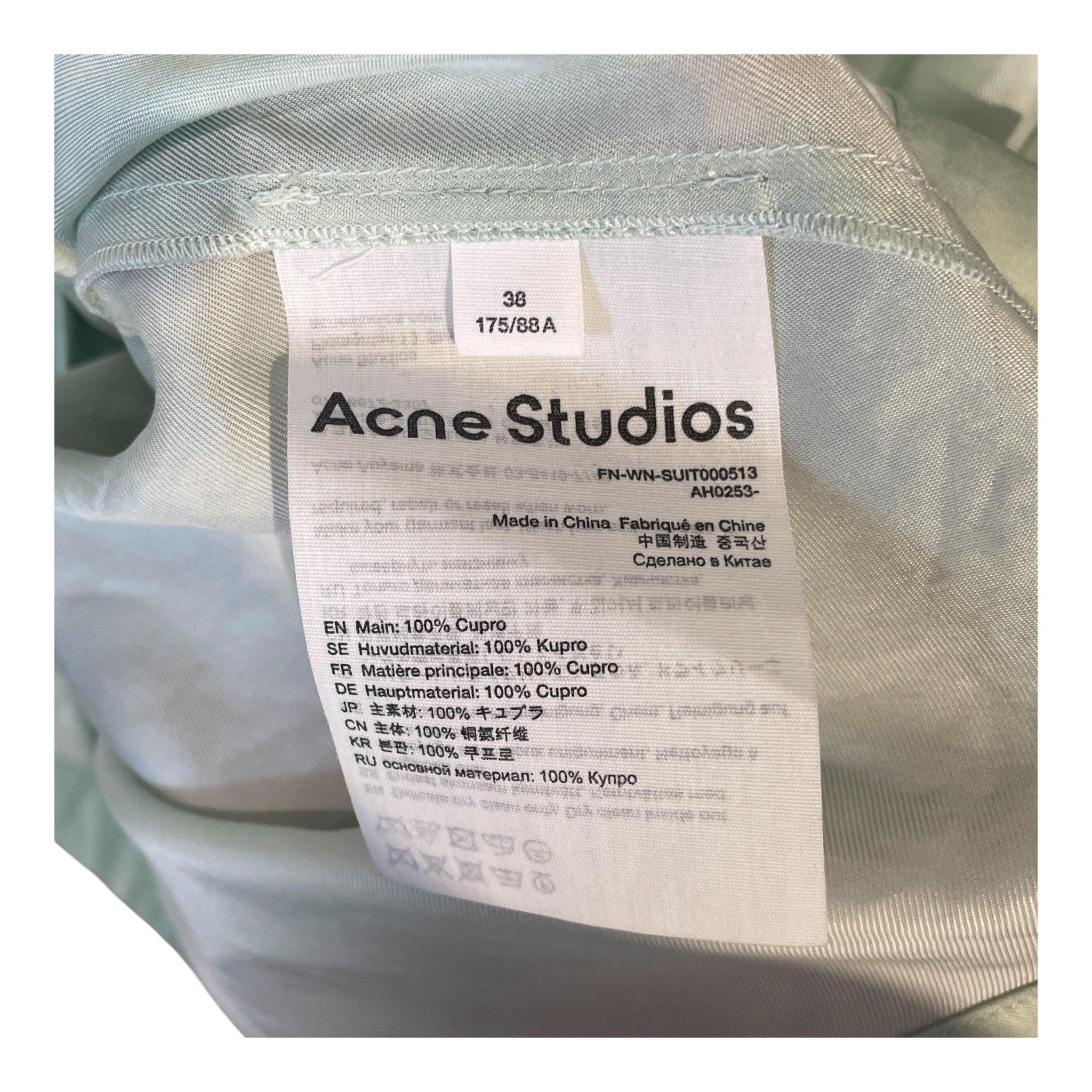 Acne Studios/Blouson/38/Cotton/GRN/ view 4
