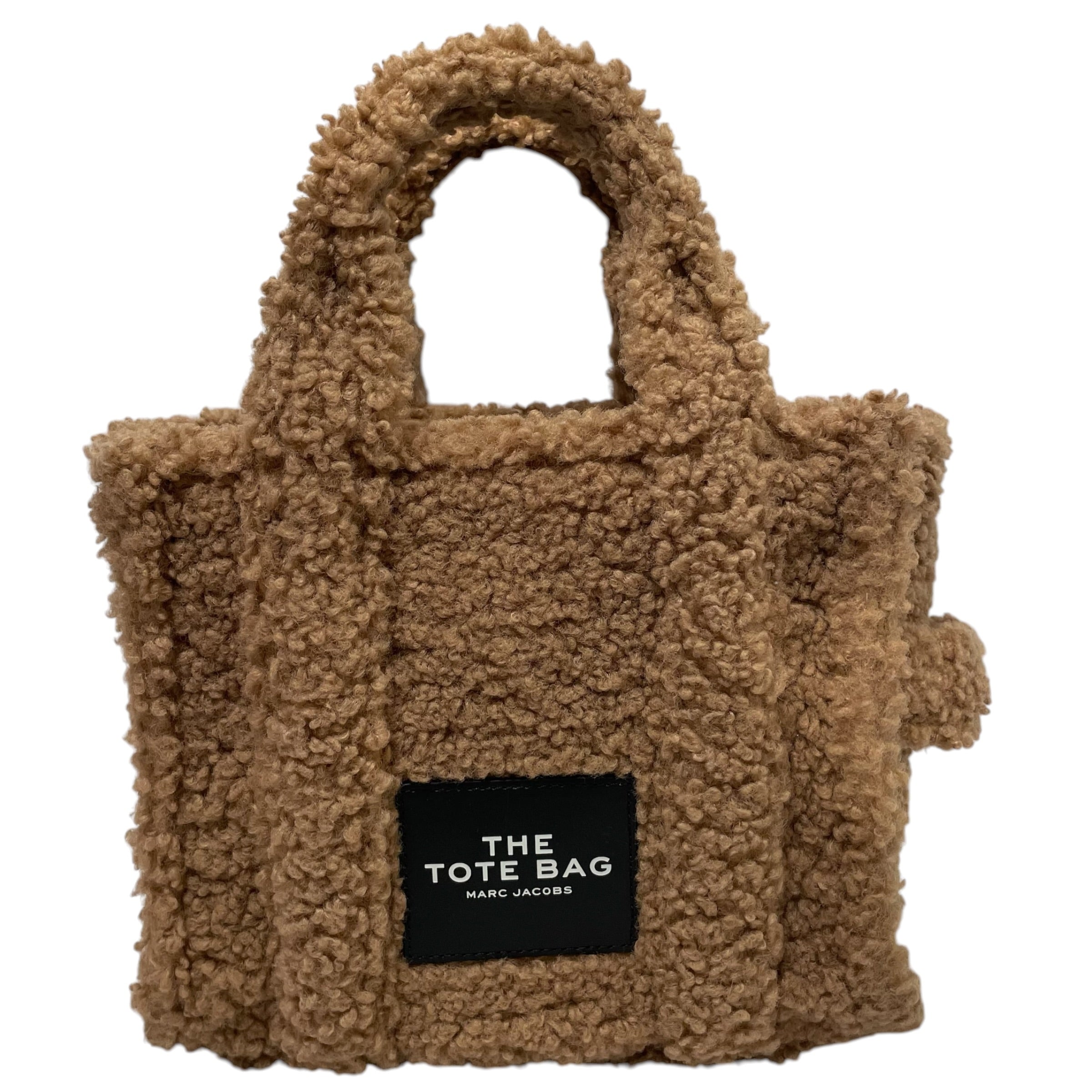 MARC JACOBS/Tote Bag/Fake Fur/BRW/MED TEDDY TOTE view 1