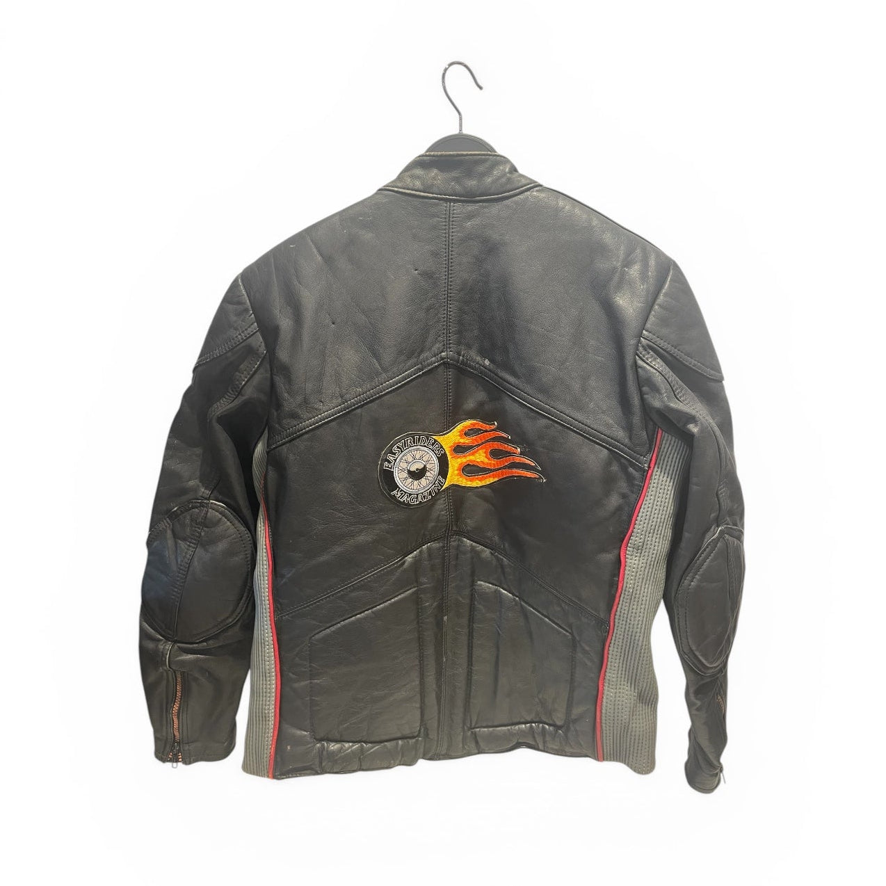 Leather Jacket/Leather Jkt/42/Leather/BLK/ view 2