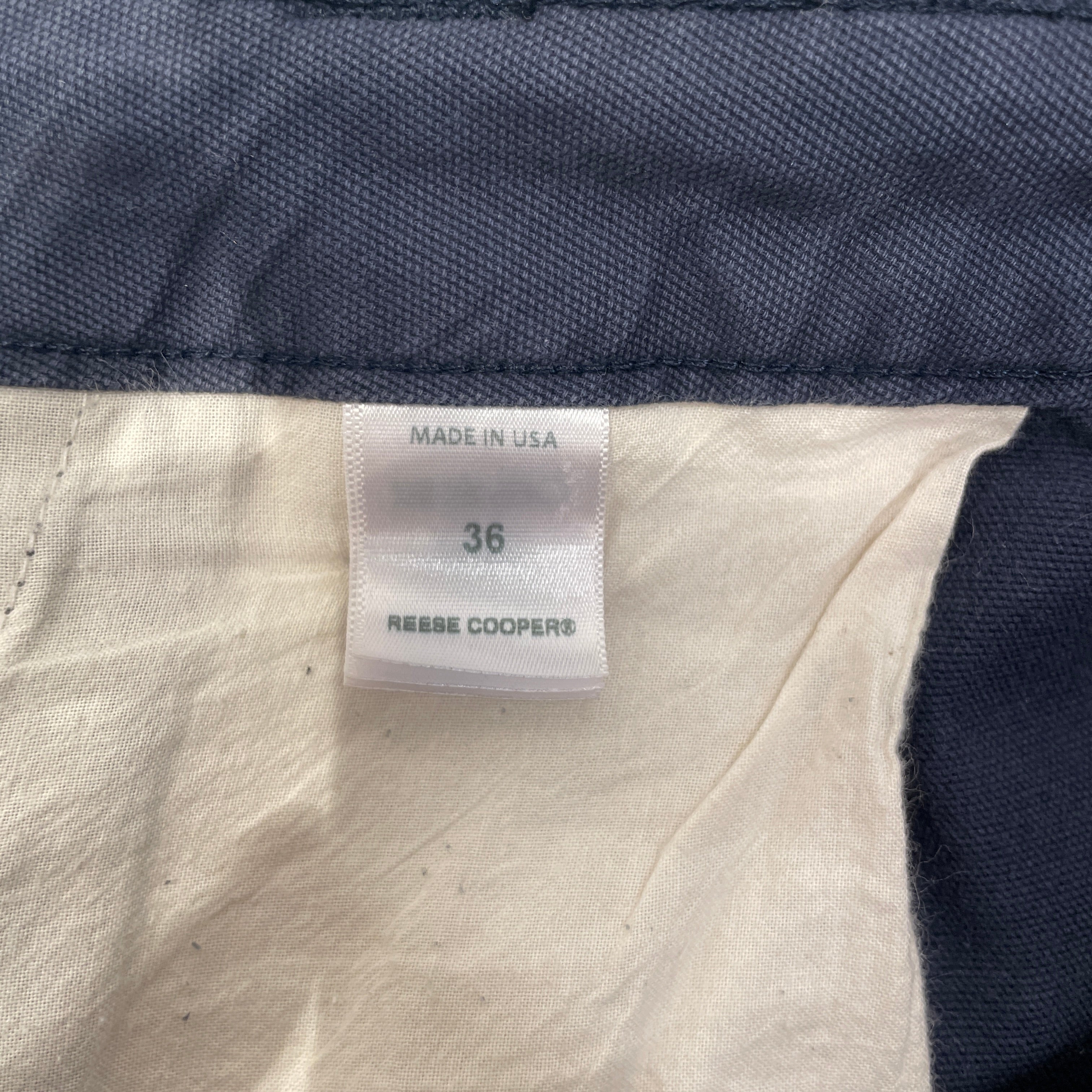 Reese Cooper/Carpenter Pants/36/Cotton/NVY/REWORKED DOUBLE POCKET view 4