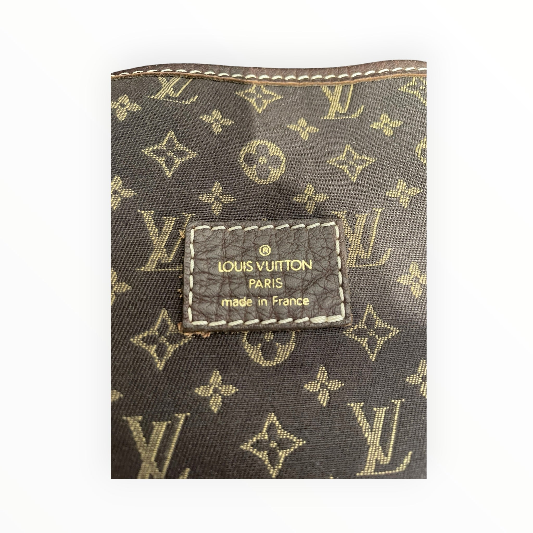 LOUIS VUITTON/Cross Body Bag/Monogram/Cotton/BRW/Mini Lin Samur view 4