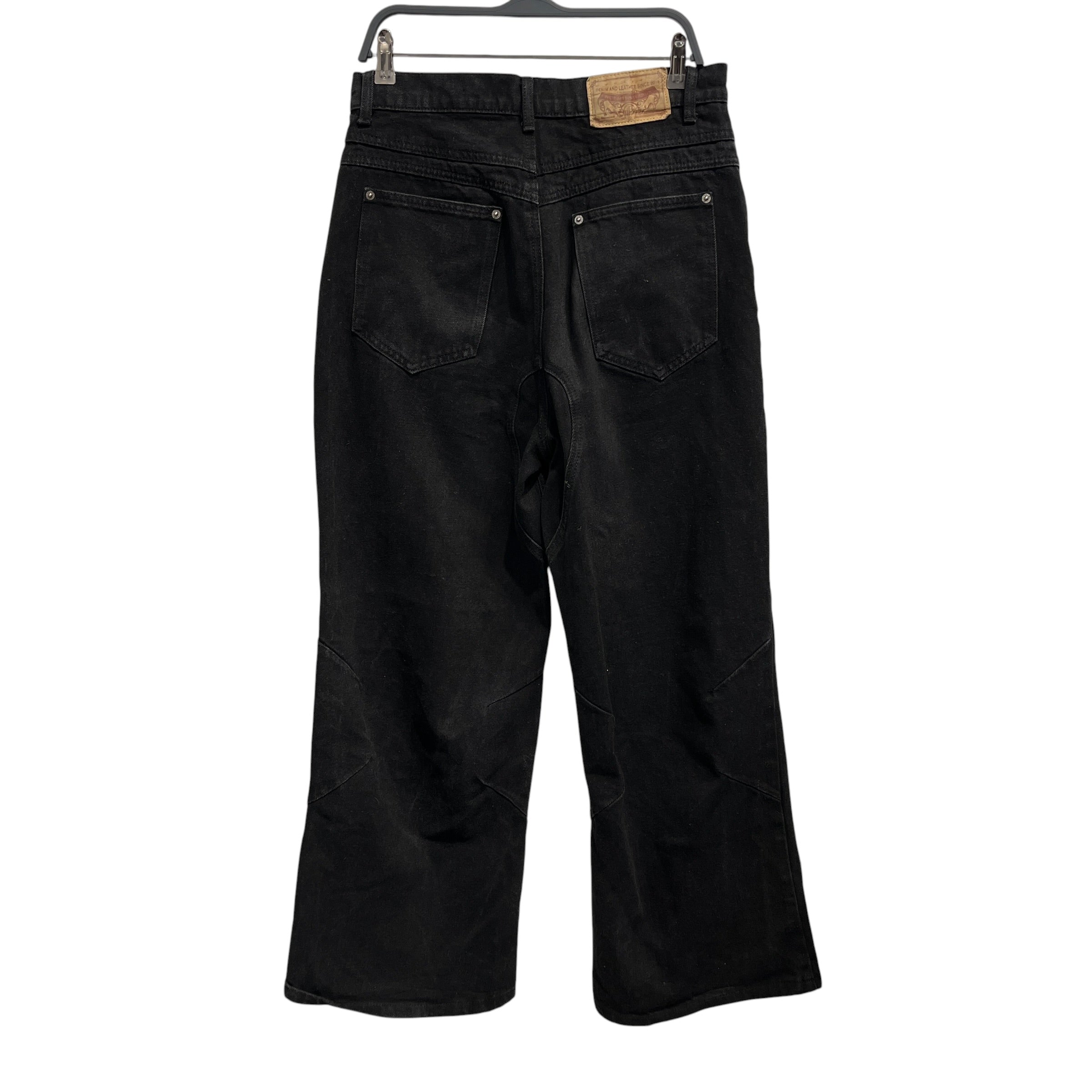 NO/FAITH STUDIOS/Pants/M/Denim/BLK/Wide Leg view 2