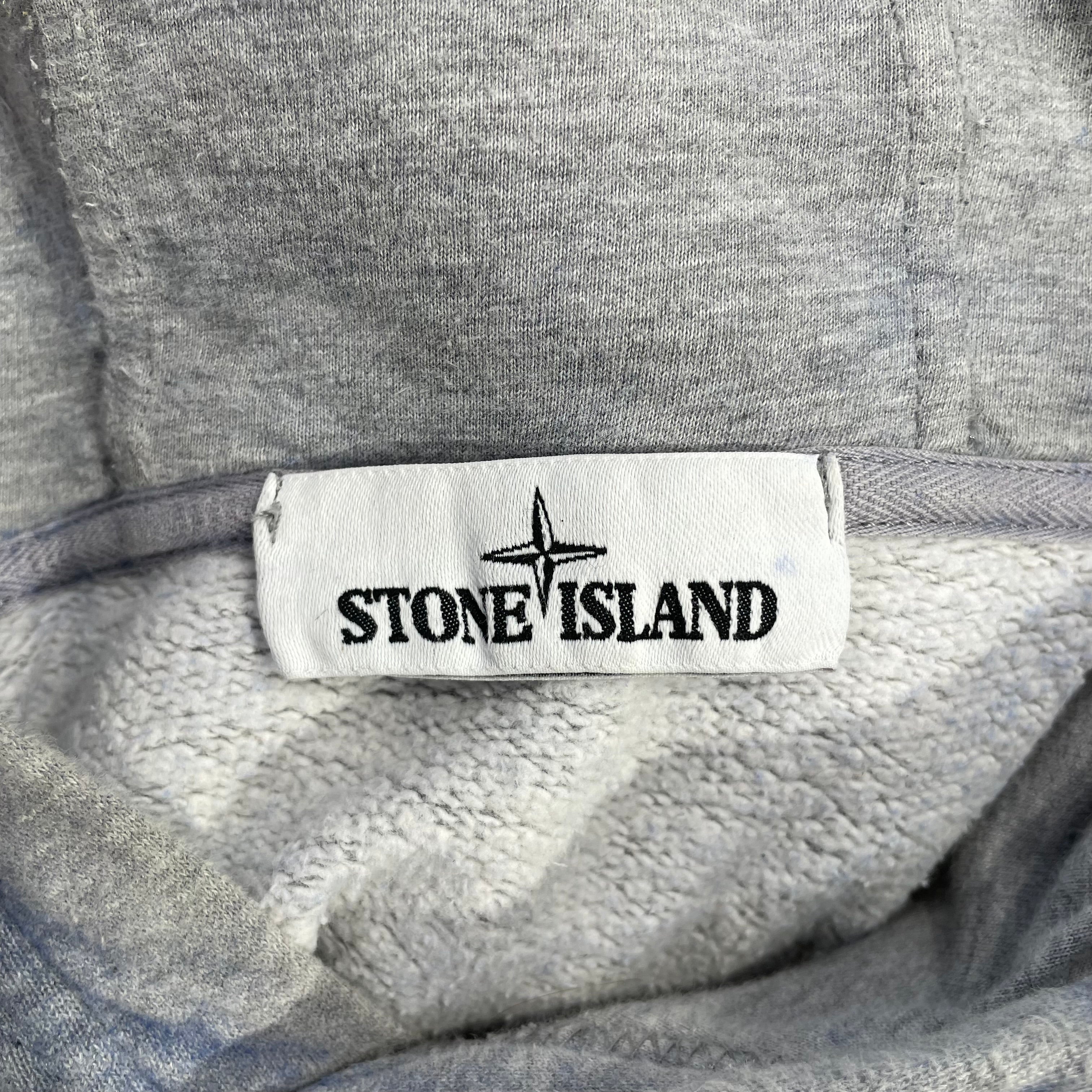 STONE ISLAND/Hoodie/M/L/Cotton/BLU/Dust Hoodie view 3