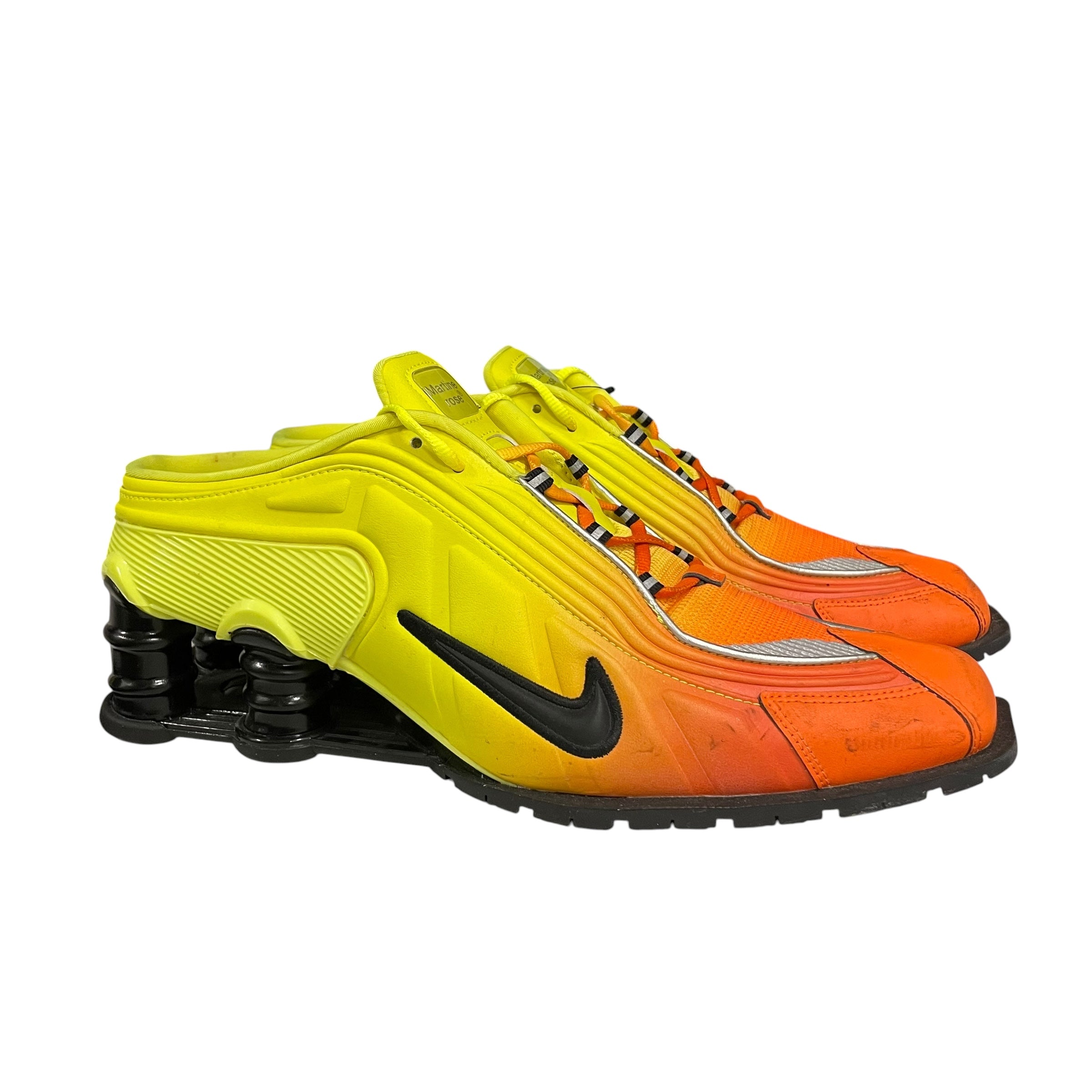 NIKE/SHOX MR4 MARTINE ROSE/Low-Sneakers/US 12/YEL/DQ2401-800 view 1
