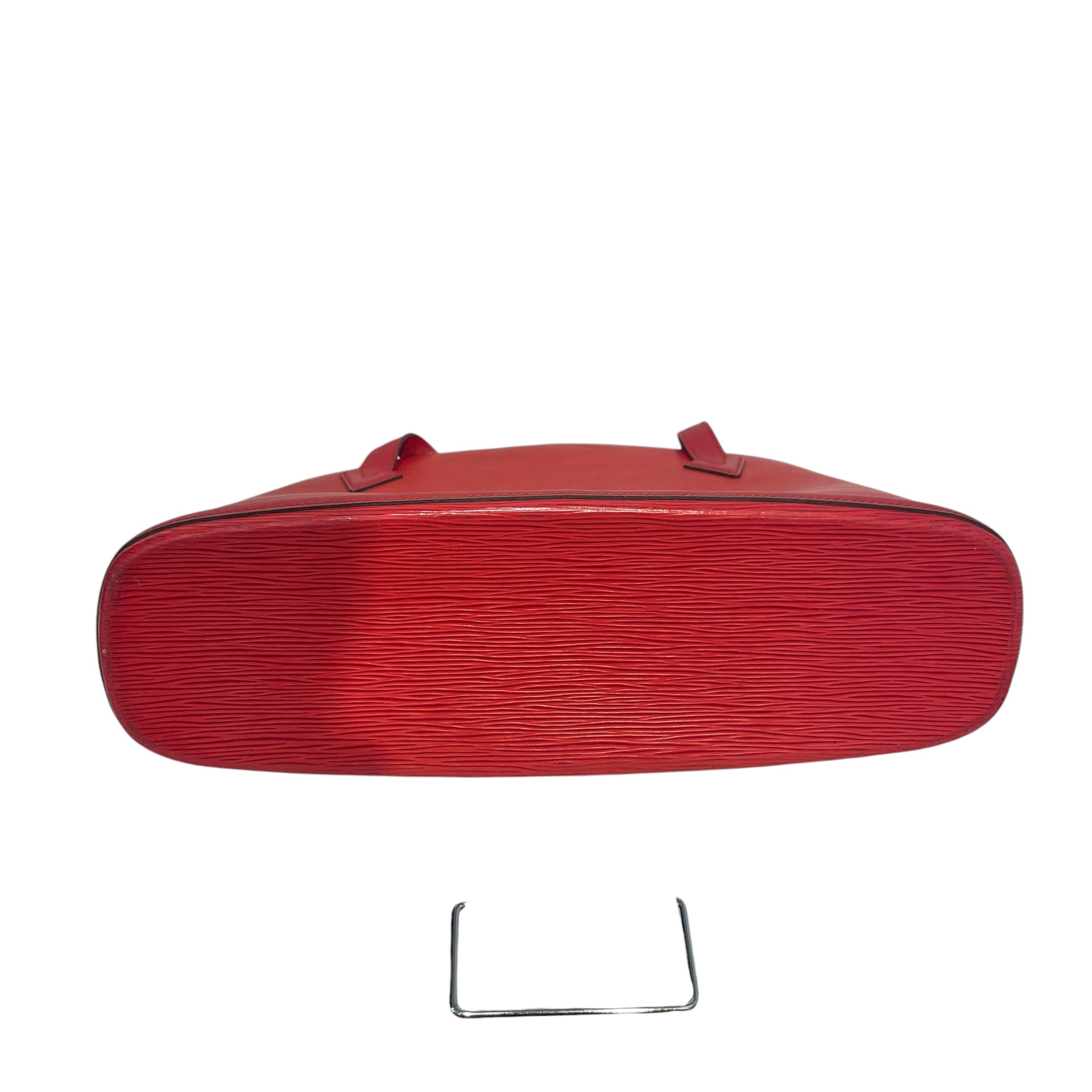 LOUIS VUITTON/Bag/Leather/RED/Epi Leather Lussac view 4