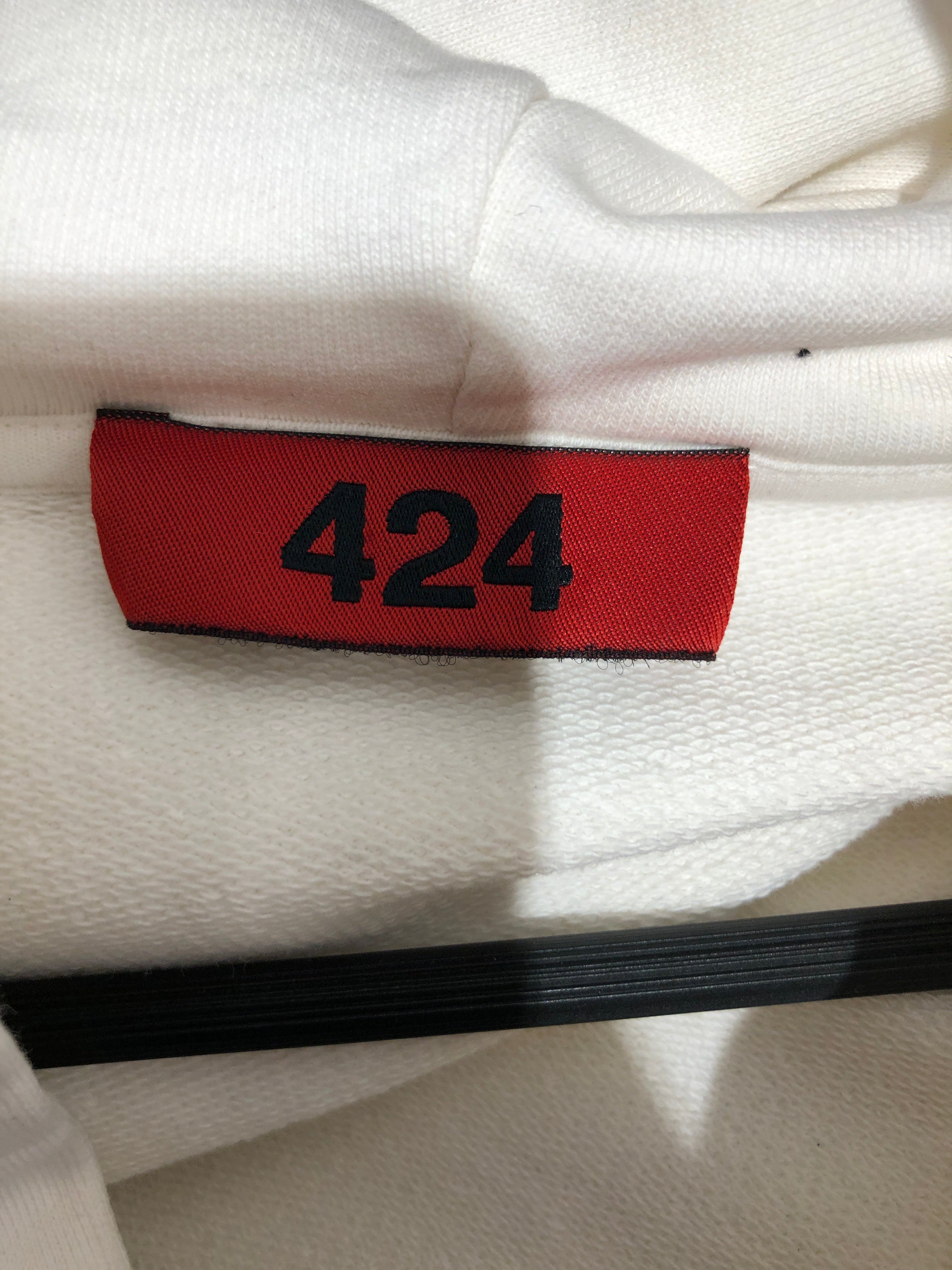 424(FourTwoFour)/Hoodie/XL/Cotton/WHT/Pullover/RX 20Tab view 3