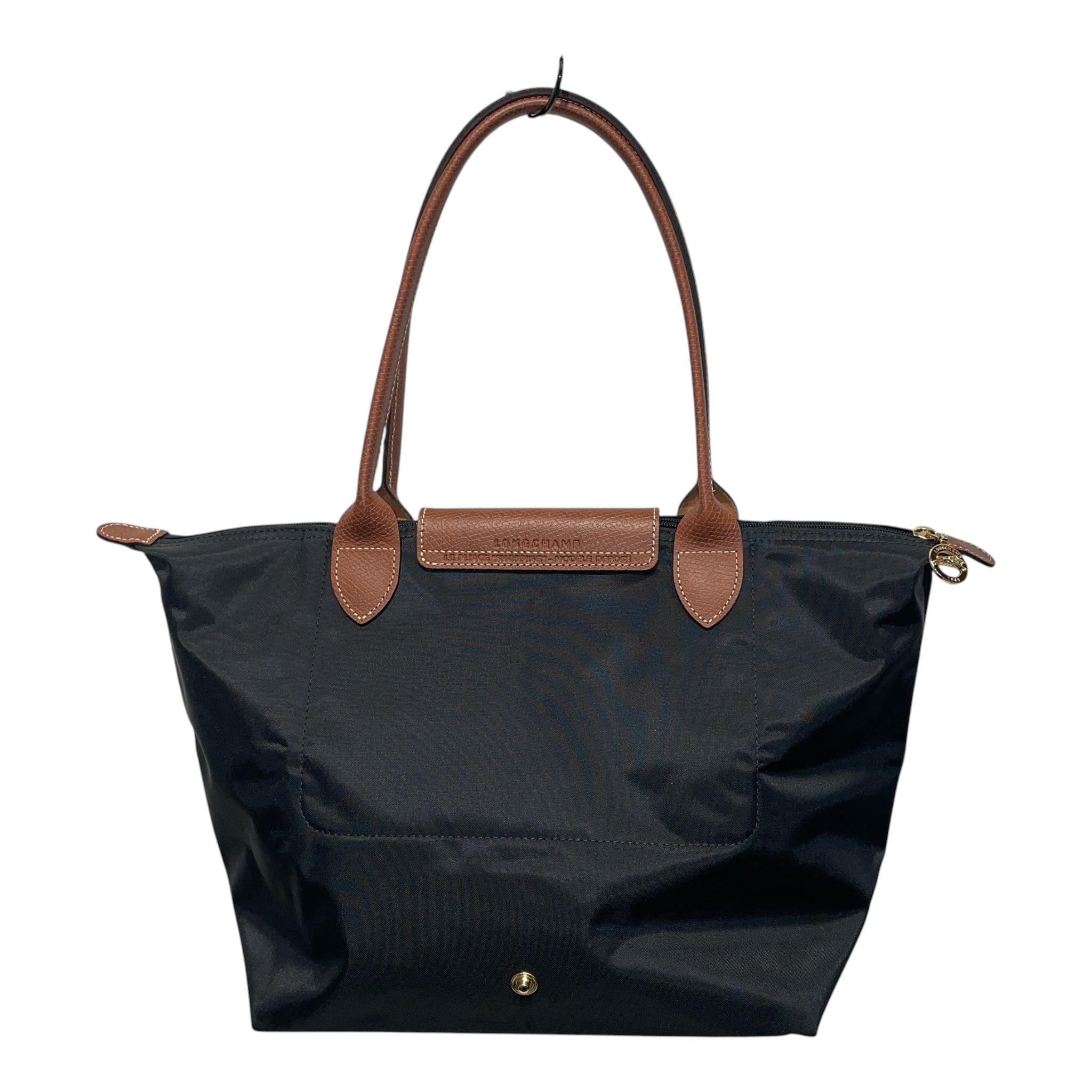 LONGCHAMP/Hand Bag/BLK/L2605089001 Brown handles view 2