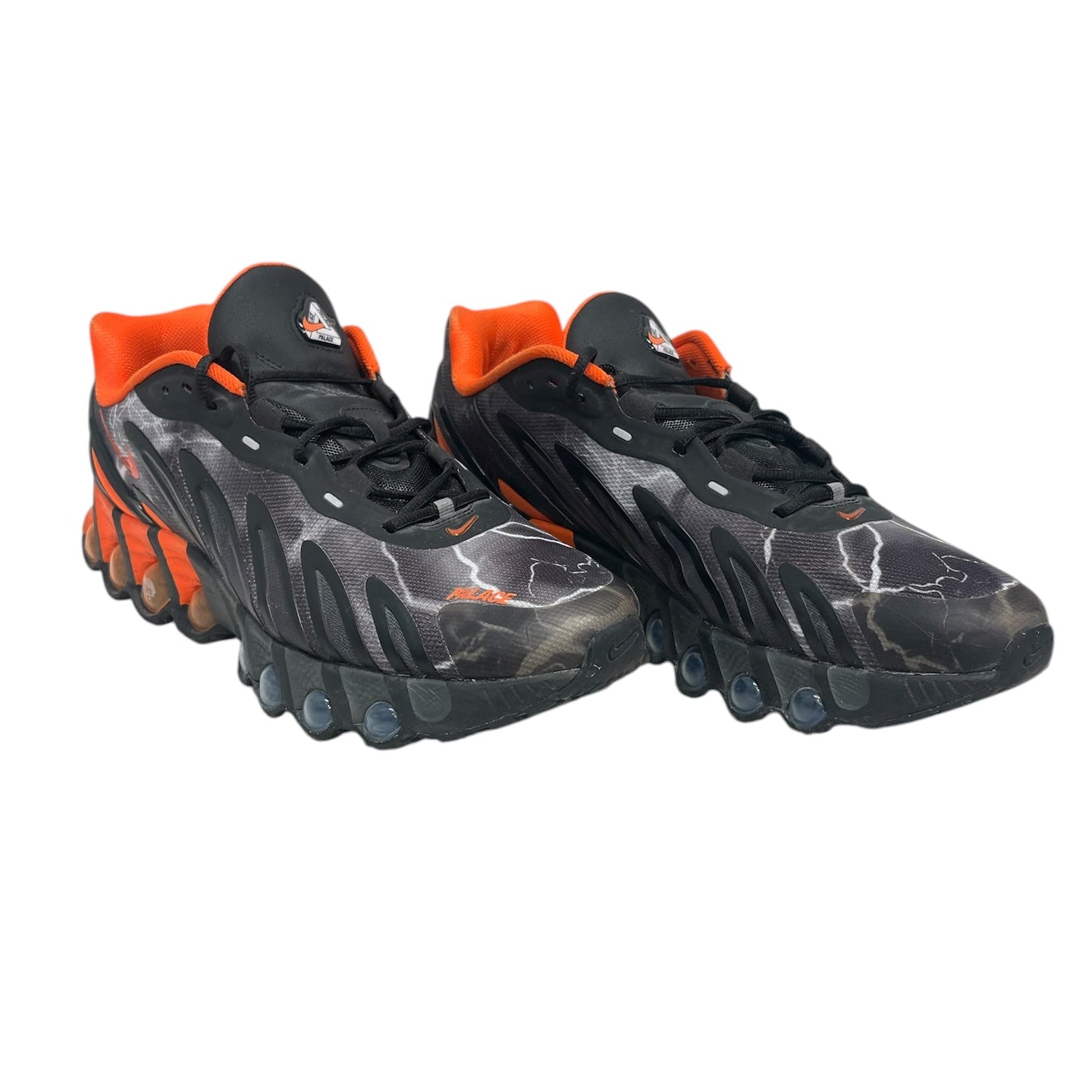 NIKE/PALACE/Low-Sneakers/US 14/Cotton/BLK/AIR MAX COLLAB LIGHTNING view 1
