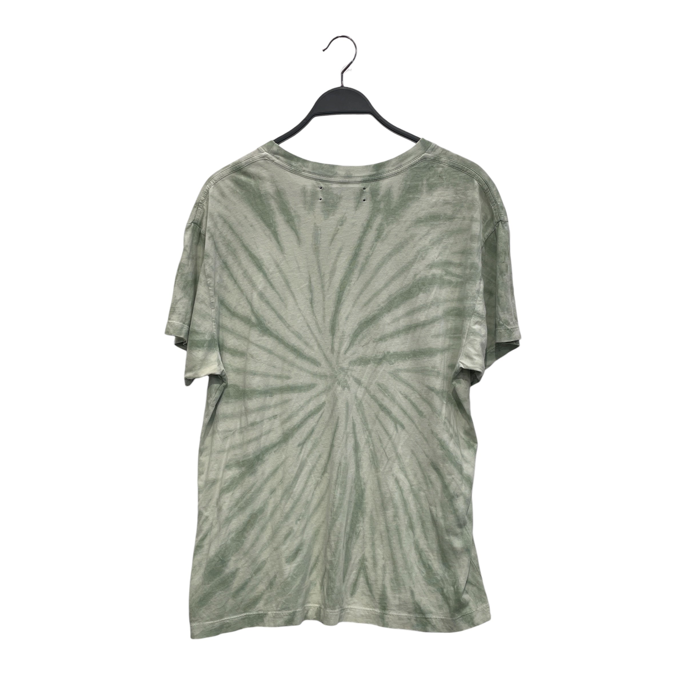 AMIRI/T-Shirt/S/Cotton/GRN/Graphic/BUTTERFLY PEACE SIGN W LOGO view 2