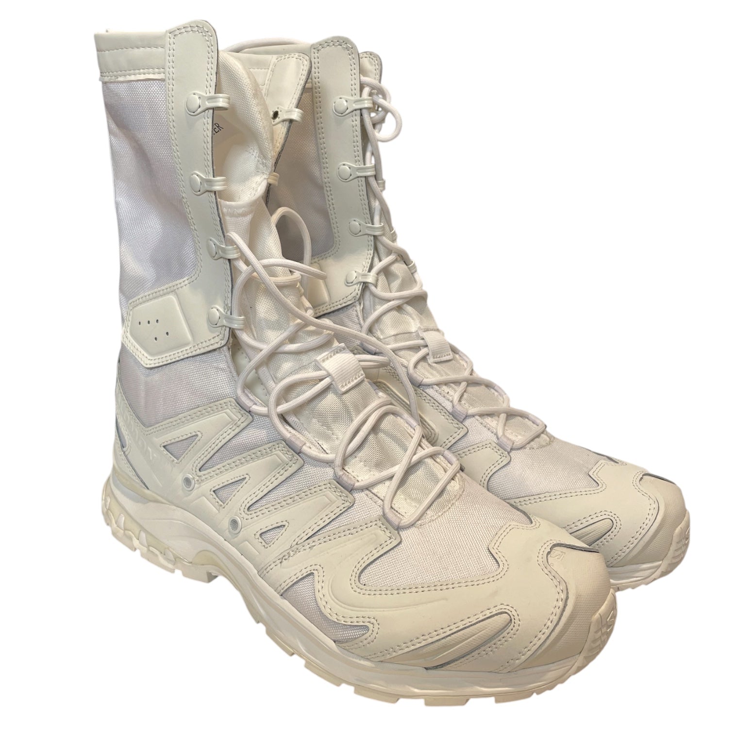 salomon/Hi-Sneakers/US 11/Cotton/WHT/rier XA jungle/3d chassis/ view 1