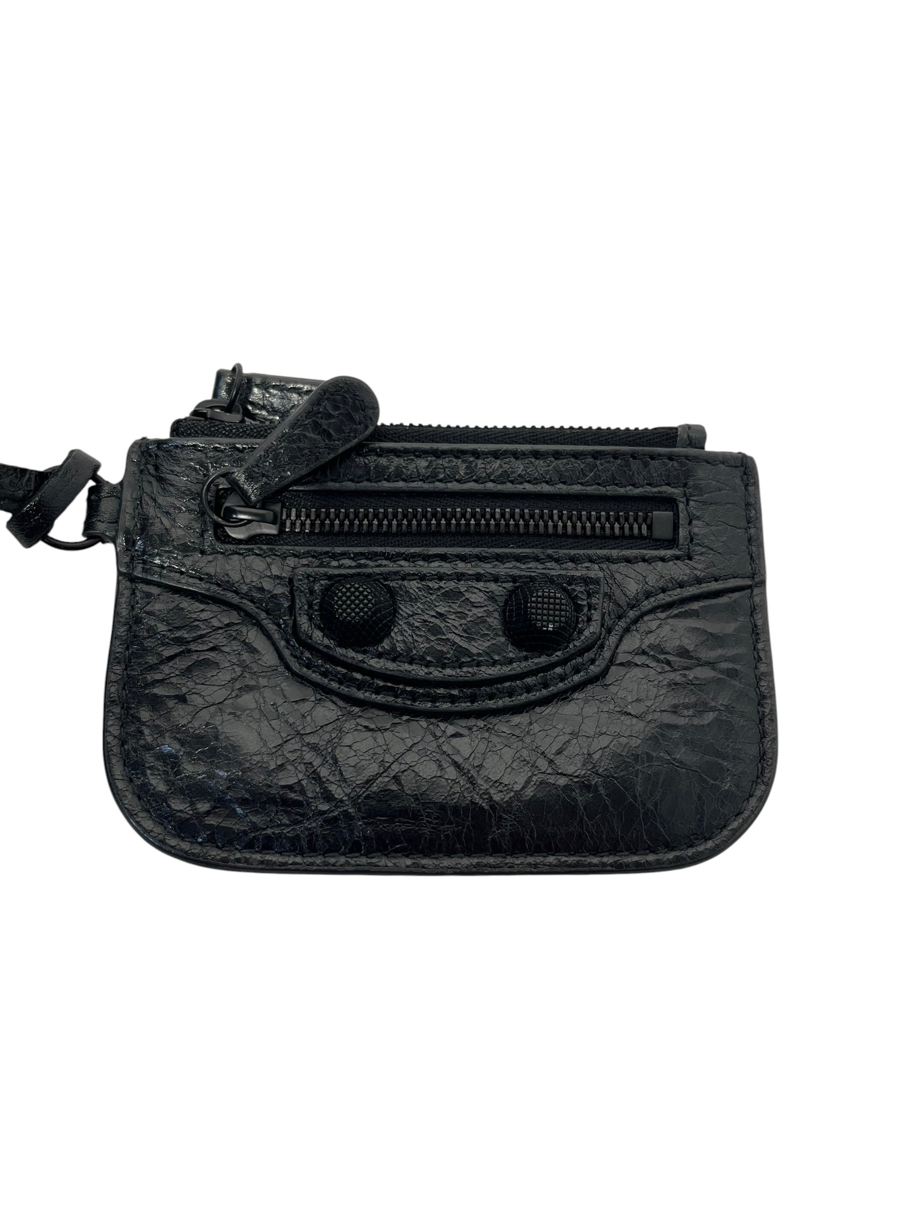 BALENCIAGA/Cross Body Bag/Lambskin/BLK/Le cagole xs flap Bag view 10