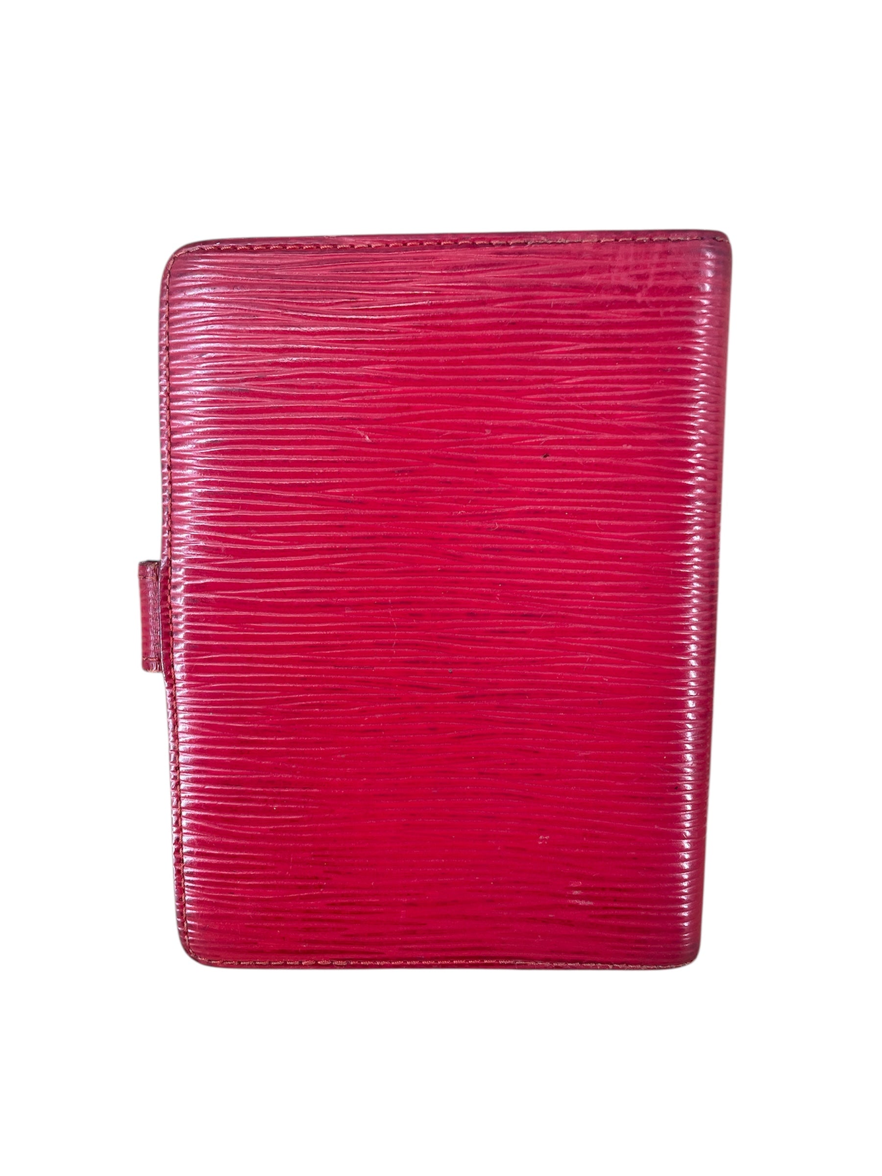 LOUIS VUITTON///Wallet/--/Plain/Leather/RED/M [Designers] Luxury/ view 2