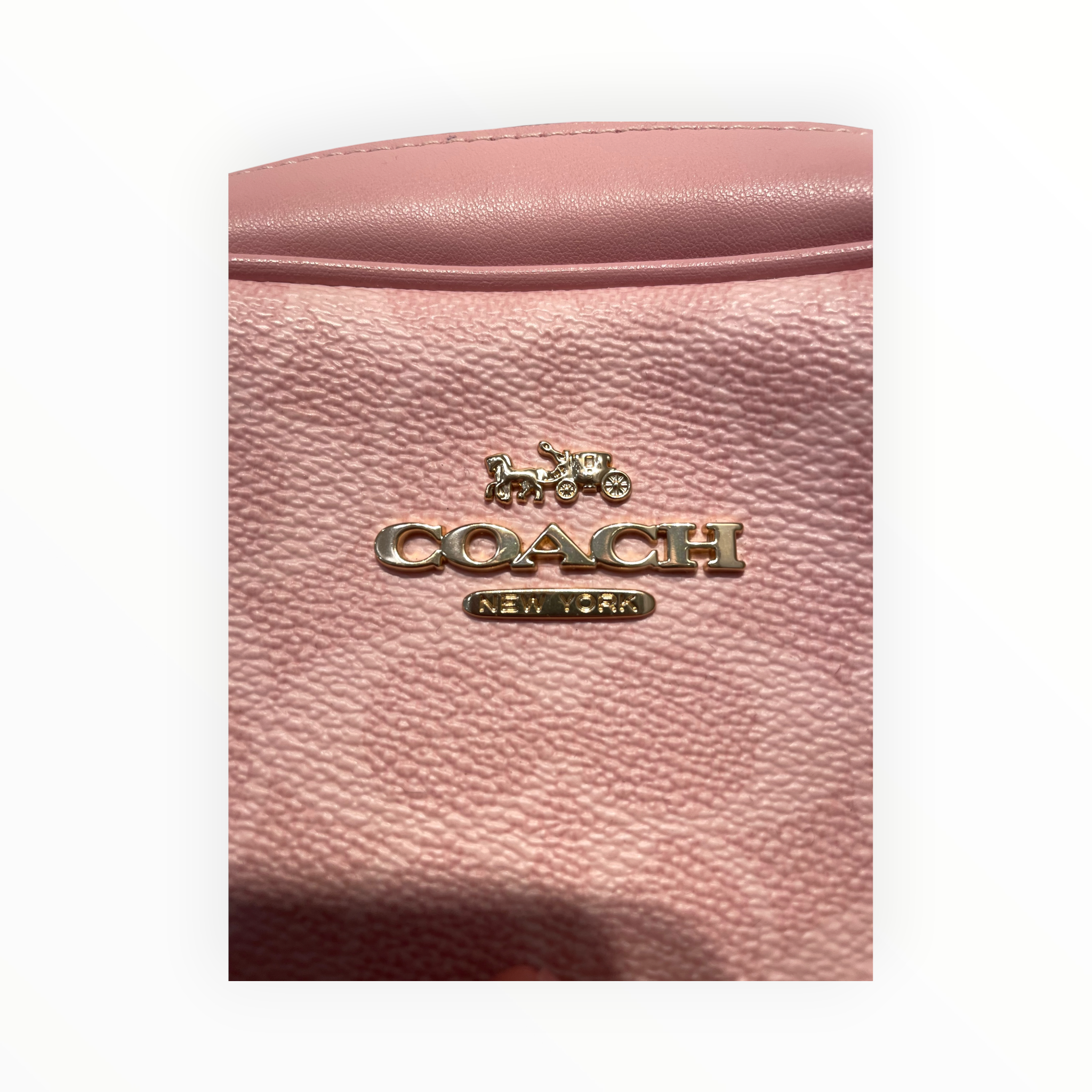 COACH/Cross Body Bag/Monogram/Leather/PNK/JAMIE CAMERA BAG view 5