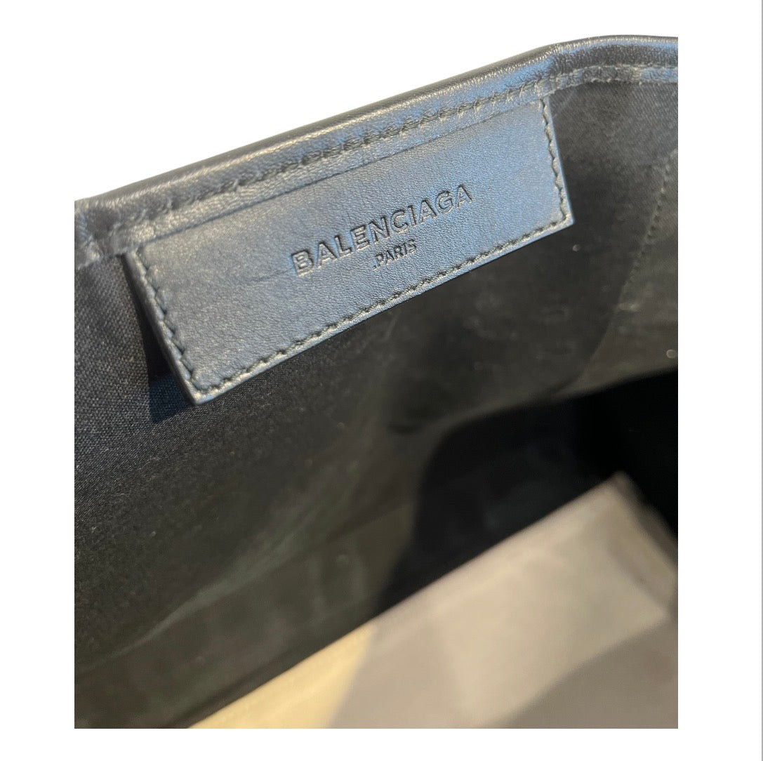 BALENCIAGA/Tote Bag/Stripe/NVY/cabas view 5