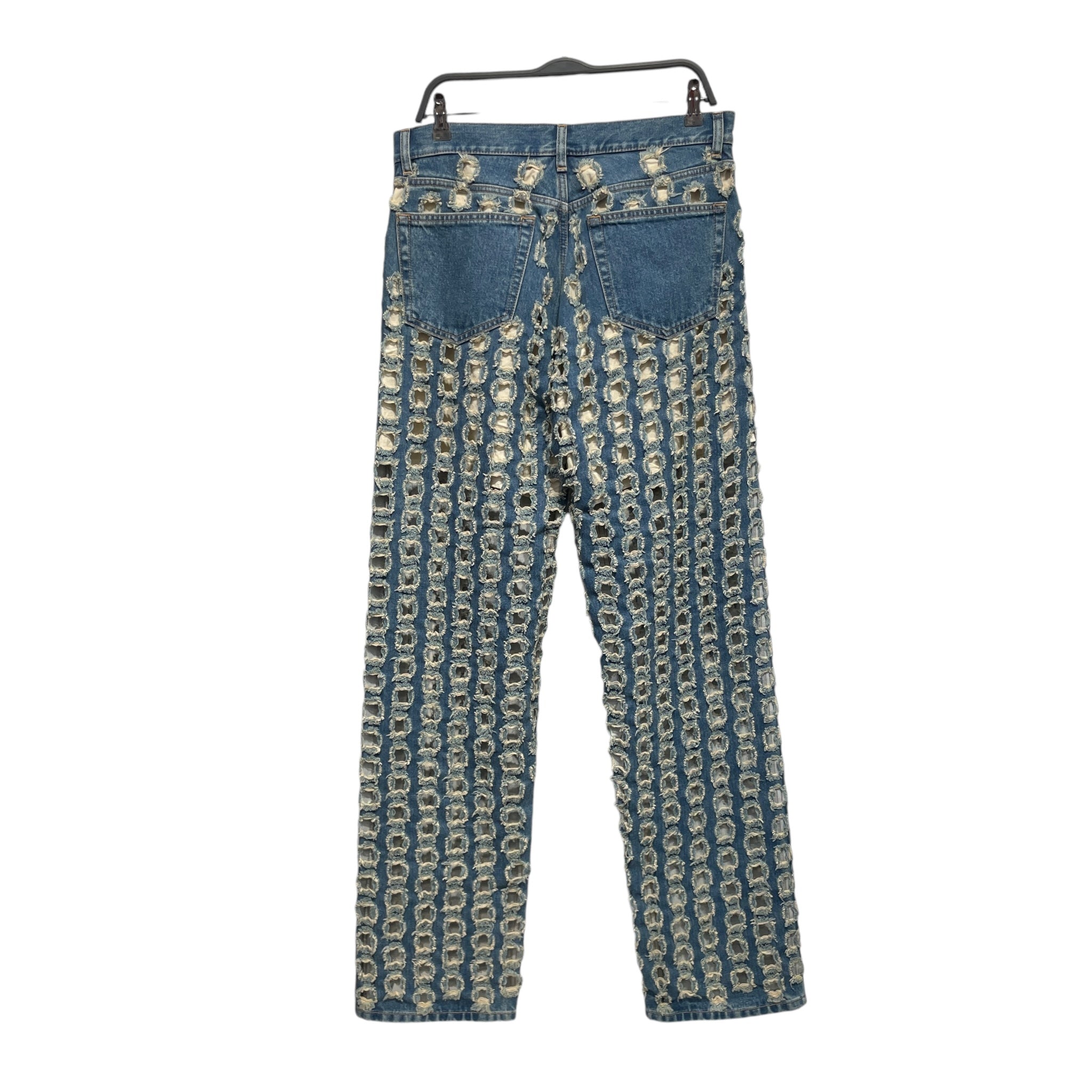 Maison Martin Margiela/Straight Pants/44/Denim/IDG/CUT OUT view 2