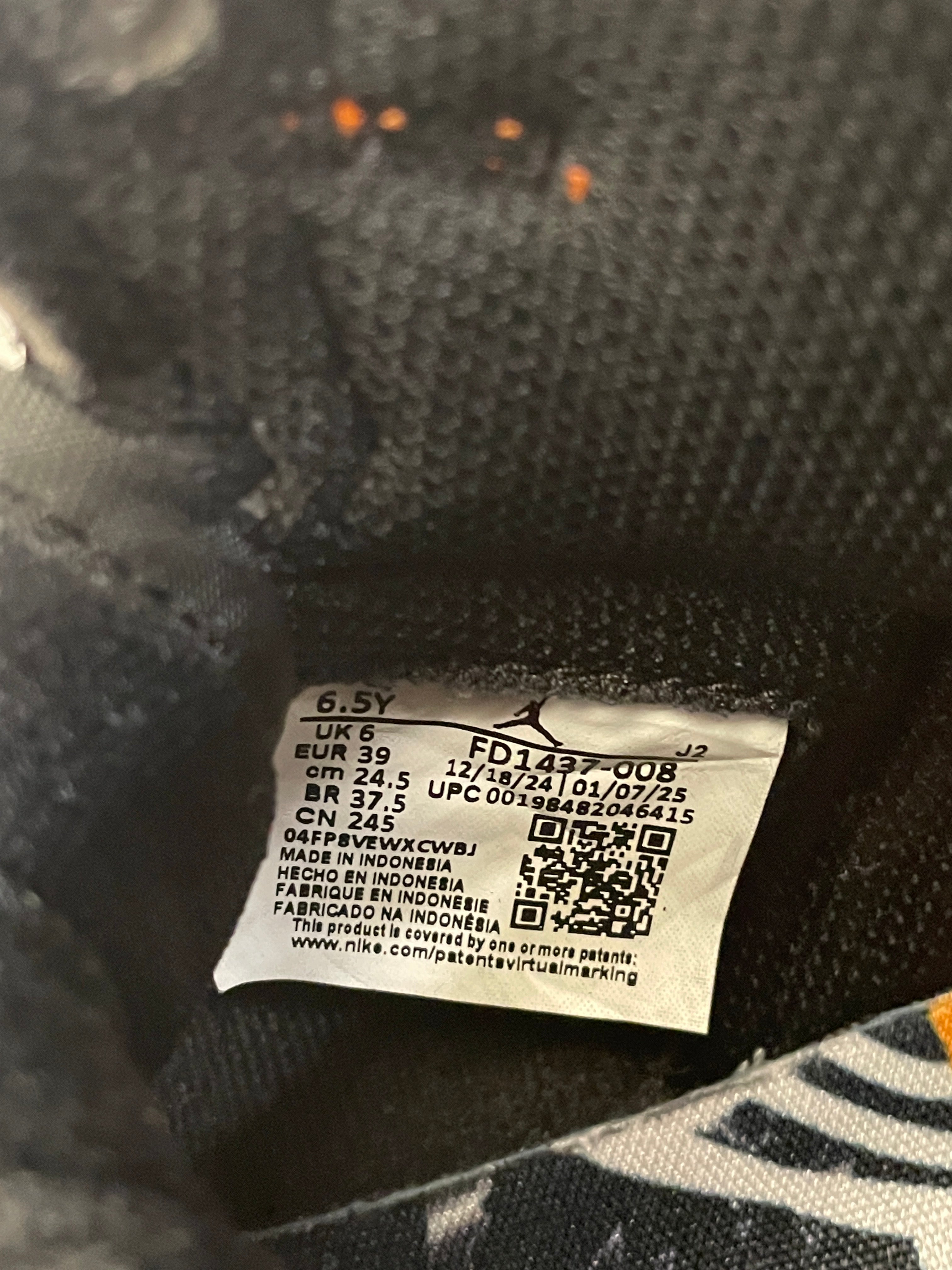 NIKE/Hi-Sneakers/US 6.5/Suede/ORN/JORDAN 1 SHATTERED BACK 25 view 5