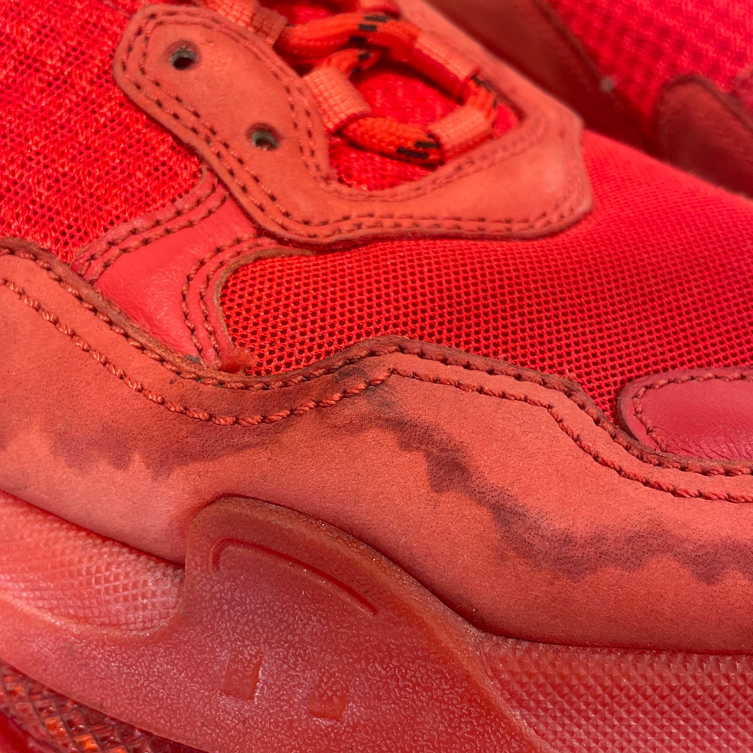 BALENCIAGA/Low-Sneakers/US 9/Nylon/RED/ view 7
