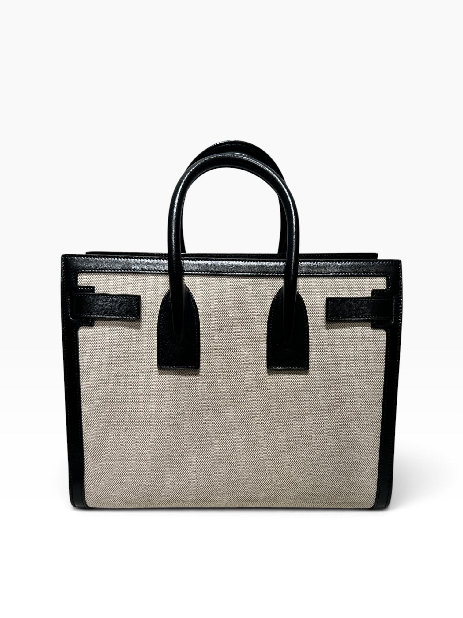 SAINT LAURENT/Bag/CRM/leather sac de jour view 4