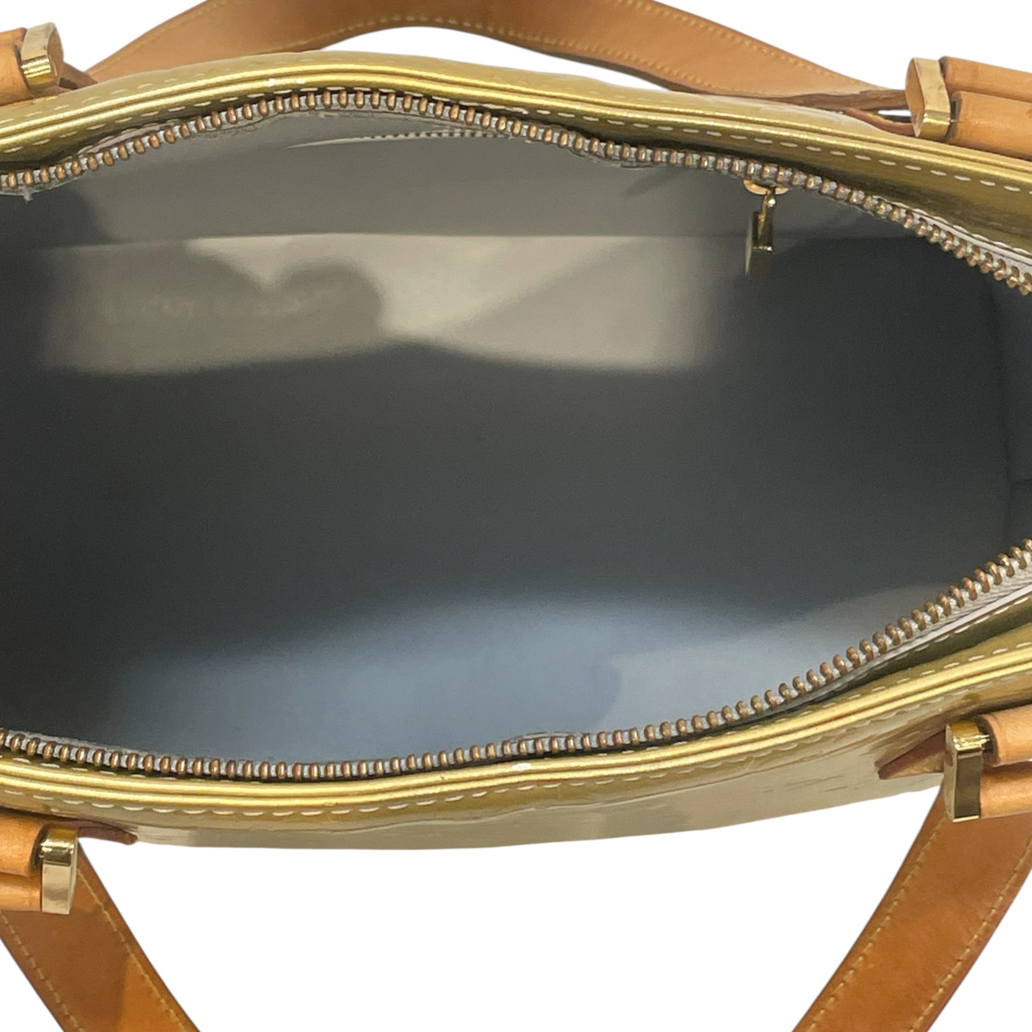 LOUIS VUITTON/Hand Bag/Monogram/Leather/CML/tompkins vernis bronze view 4