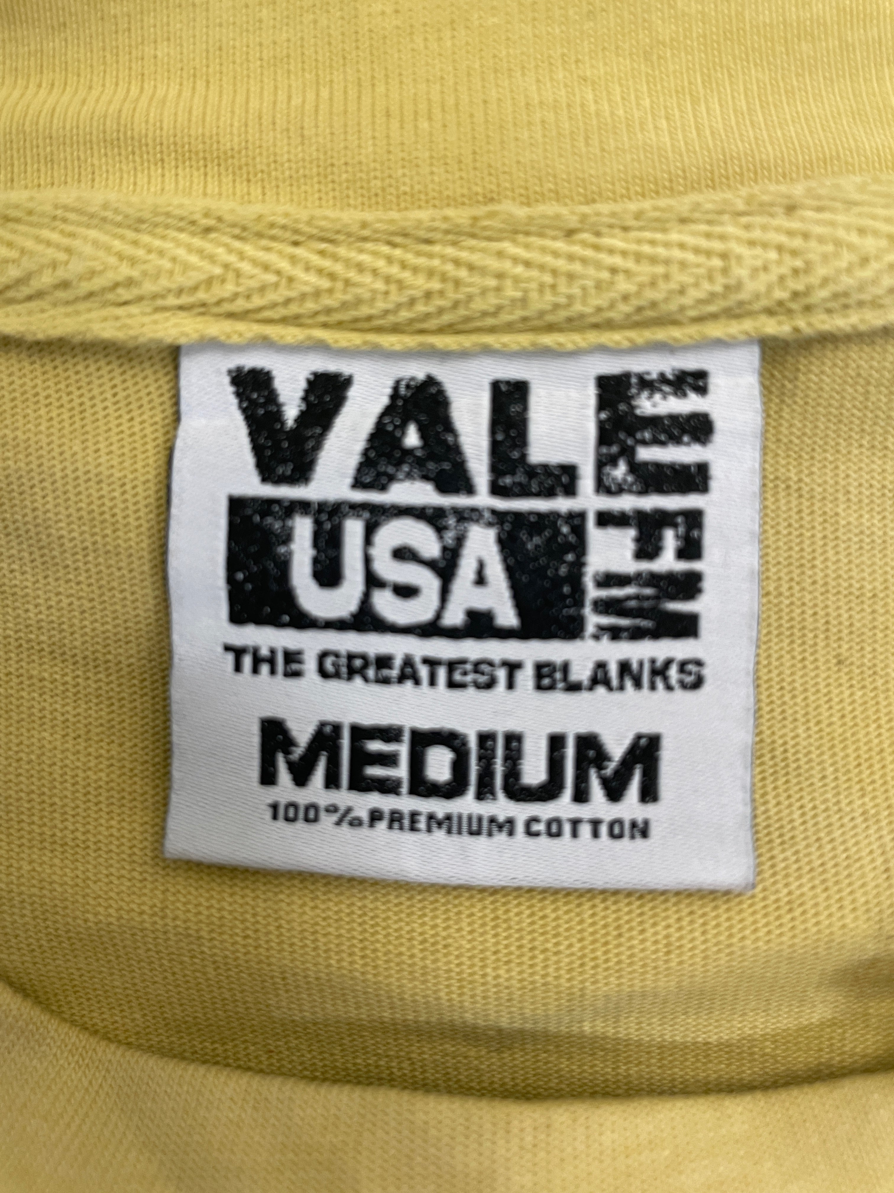 Vale Forever/T-Shirt/M/Cotton/YEL/All Over Print/THR TAIPING SHIP view 3
