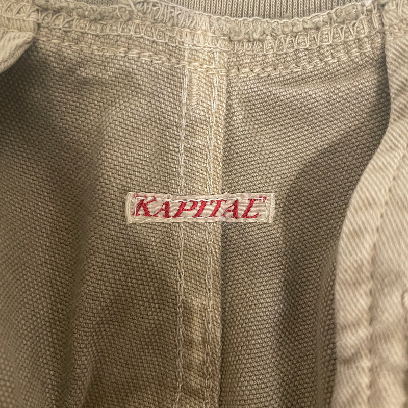 KAPITAL/Straight Pants/XS/Cotton/BEG/