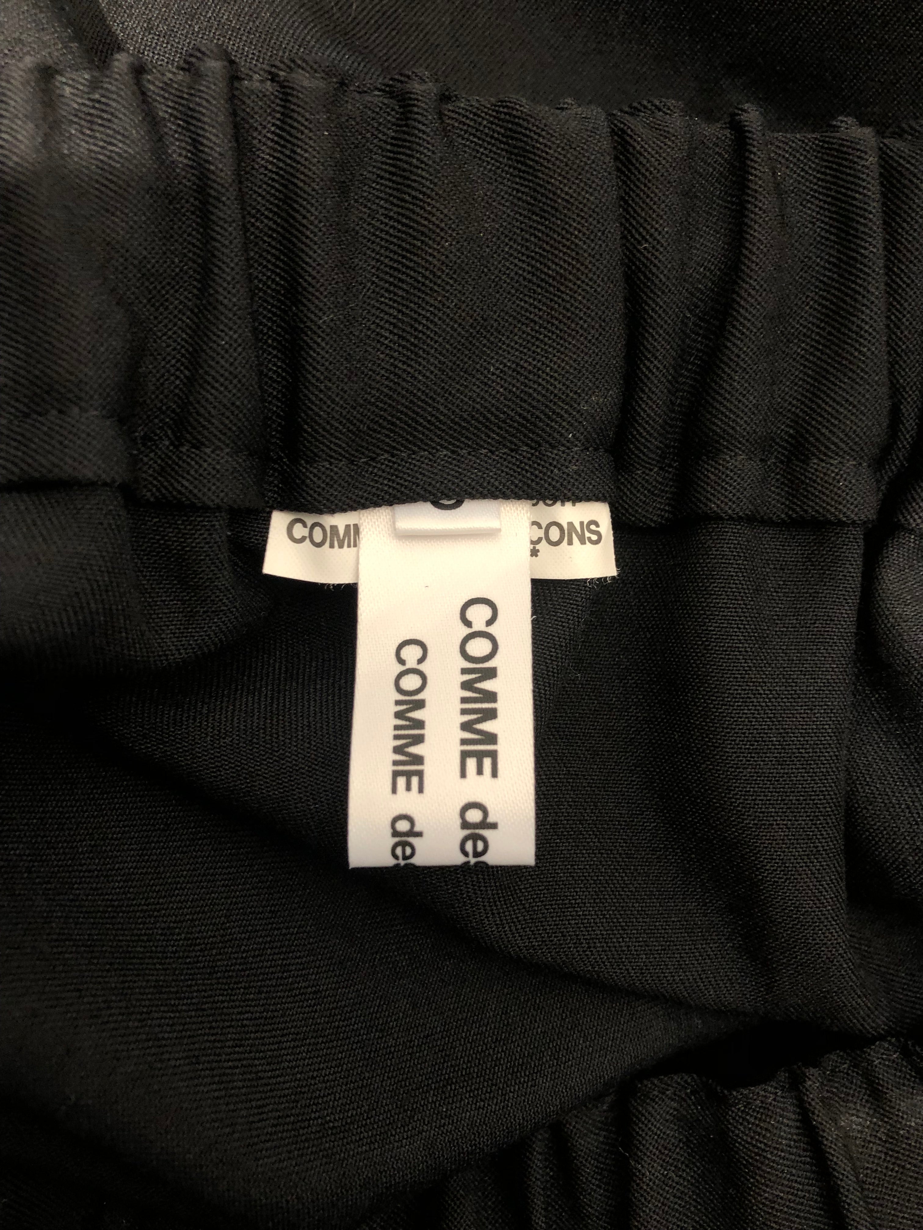 COMME des GARCONS COMME des GARCONS/Long Skirt/S/Black/Wool/RJ-S008/RJ-S008 view 3