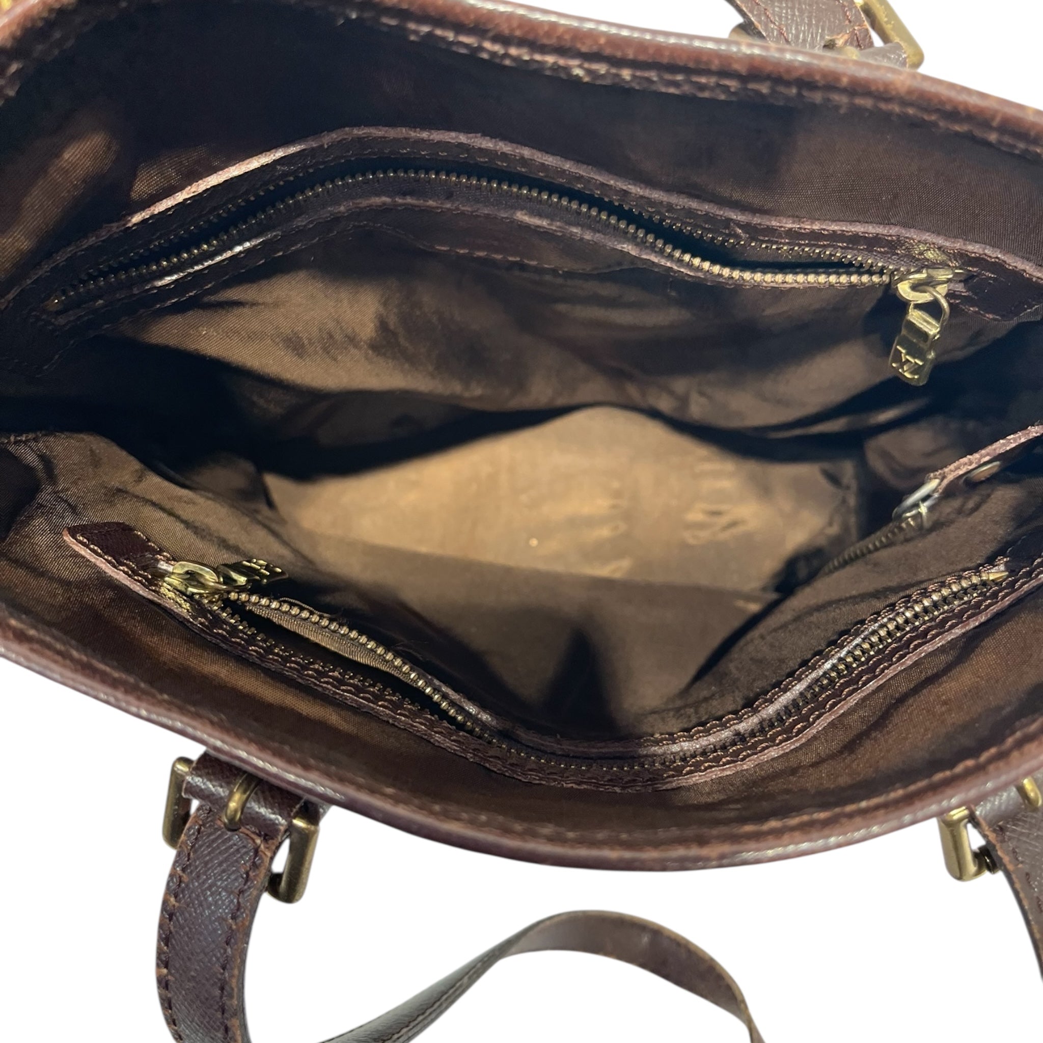LOUIS VUITTON/Tote Bag/BRW/Vintage Bucket Damier view 7