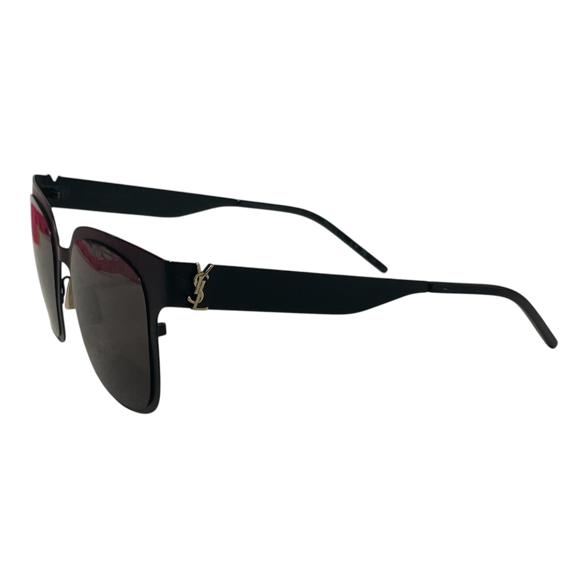 YVES SAINT LAURENT/Sunglasses/Metal/BLK/M's/SLM41 view 2