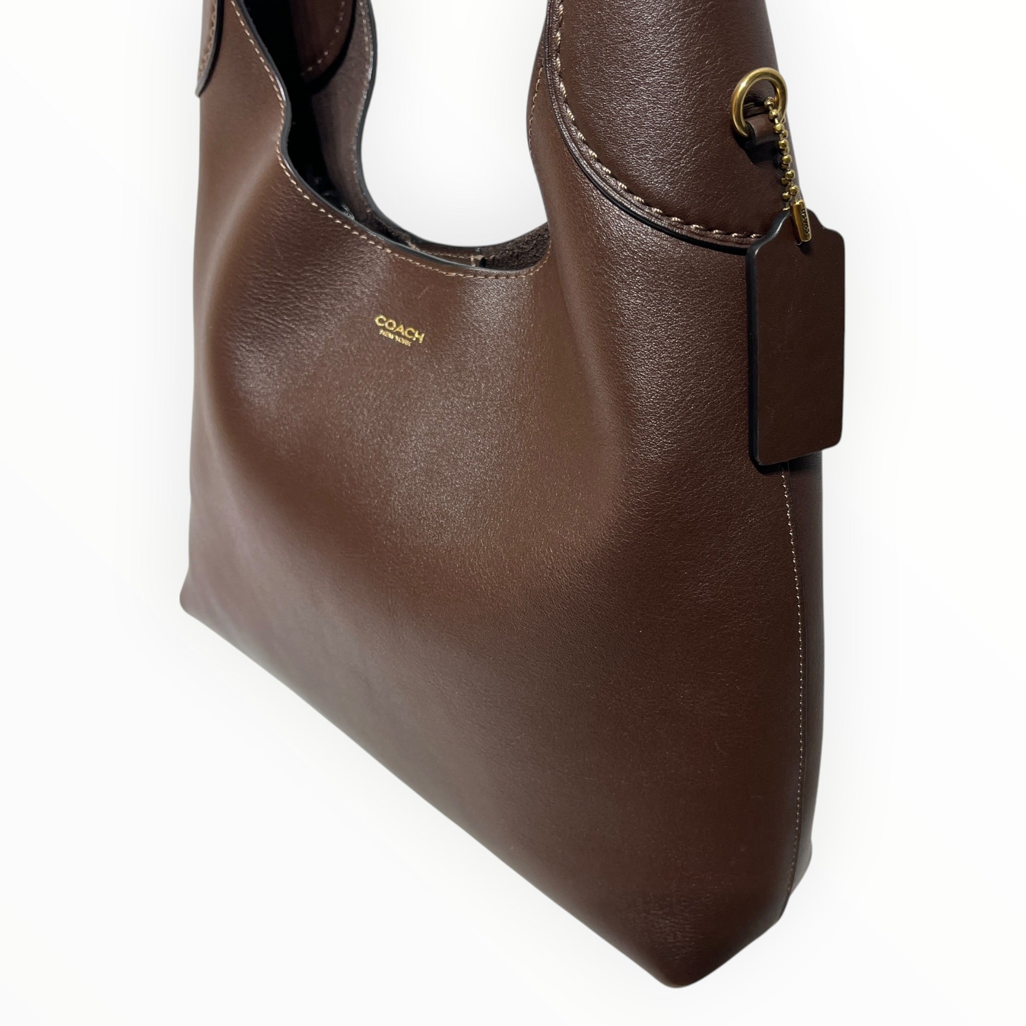 COACH/Hand Bag/Leather/BRW/CHOCOLATE BROOKLYN view 5