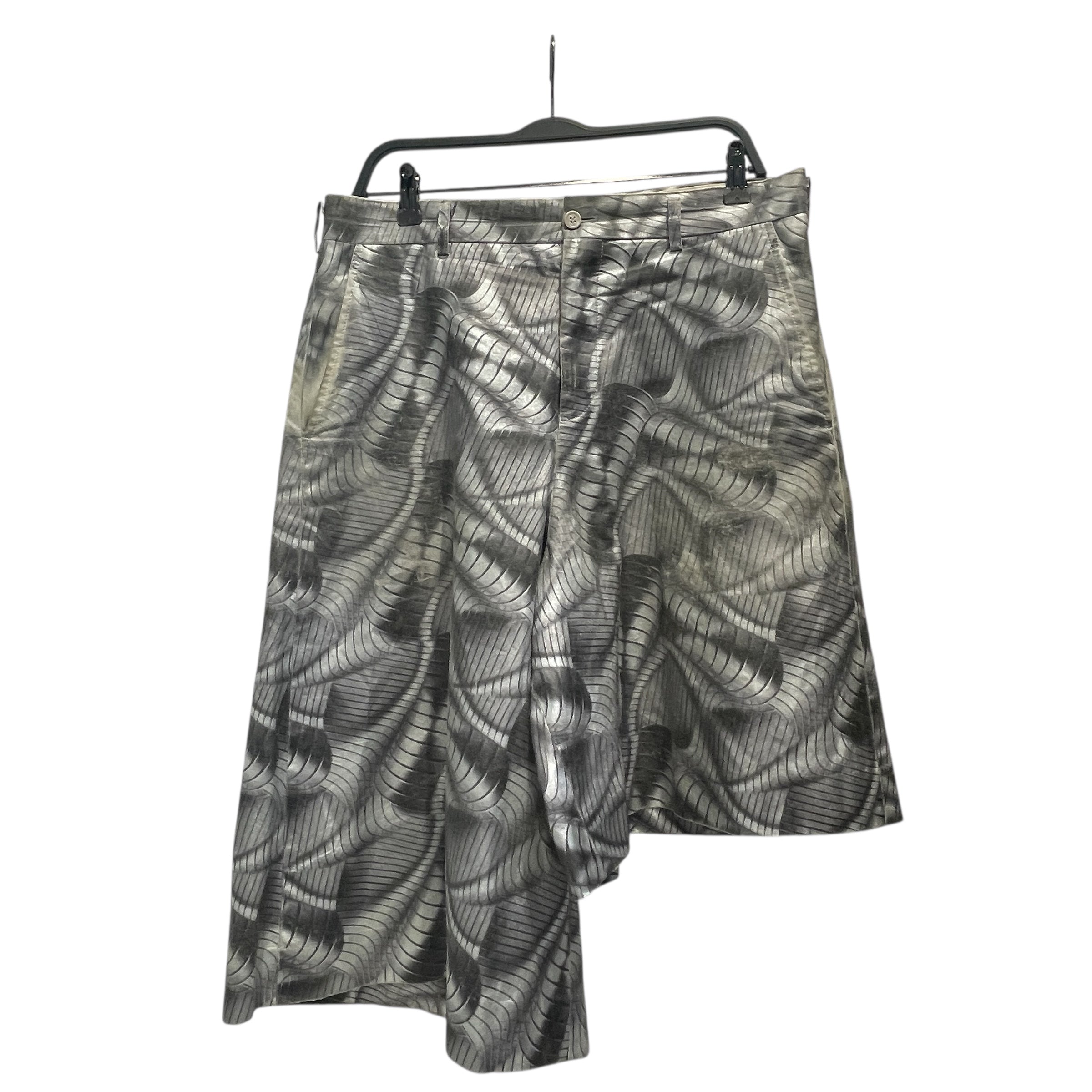 COMME des GARCONS HOMME PLUS/Shorts/S/Cotton/SLV/All Over Print/Pg-P015 view 1