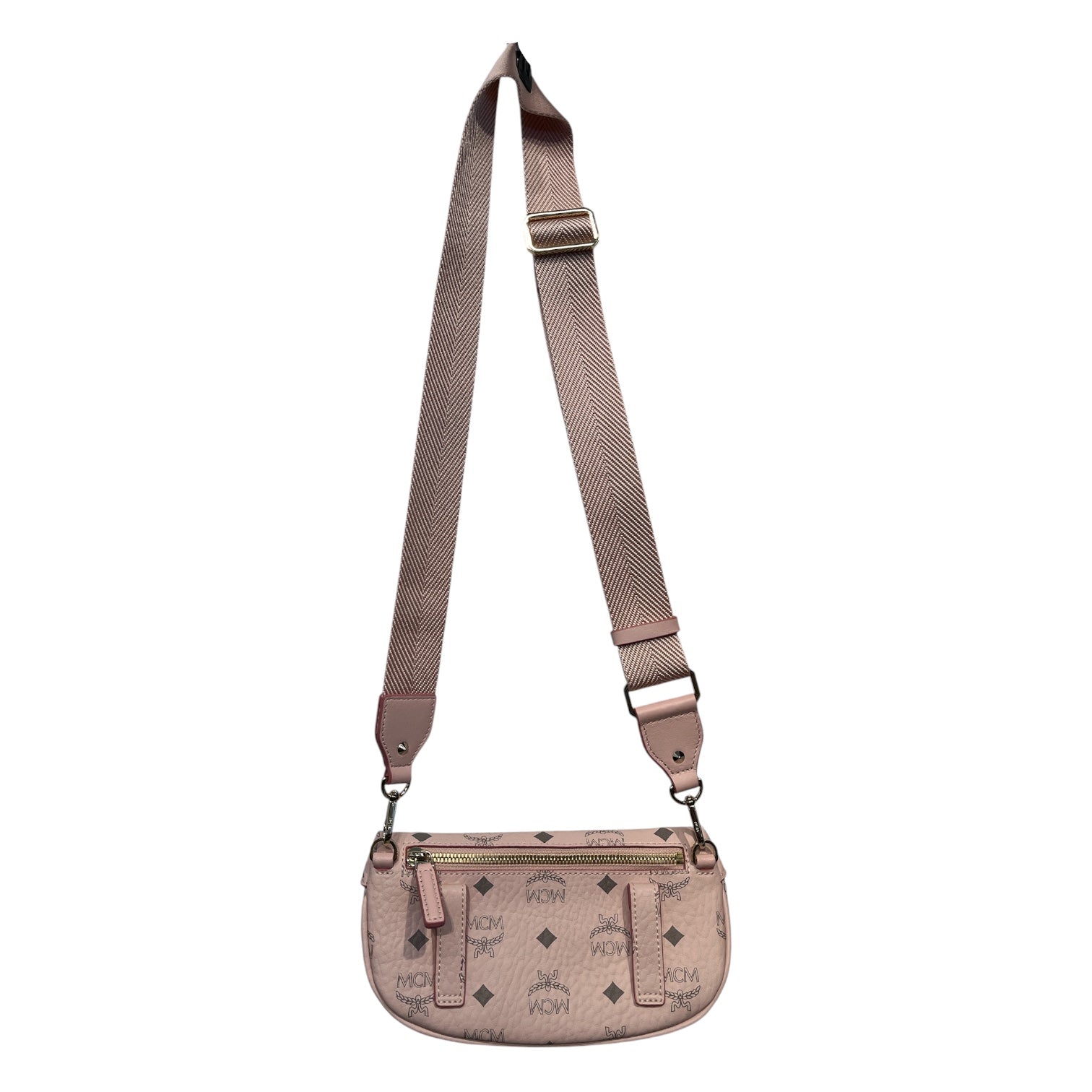 MCM/Hand Bag/Leather/PNK/visetos small fursten belt view 2