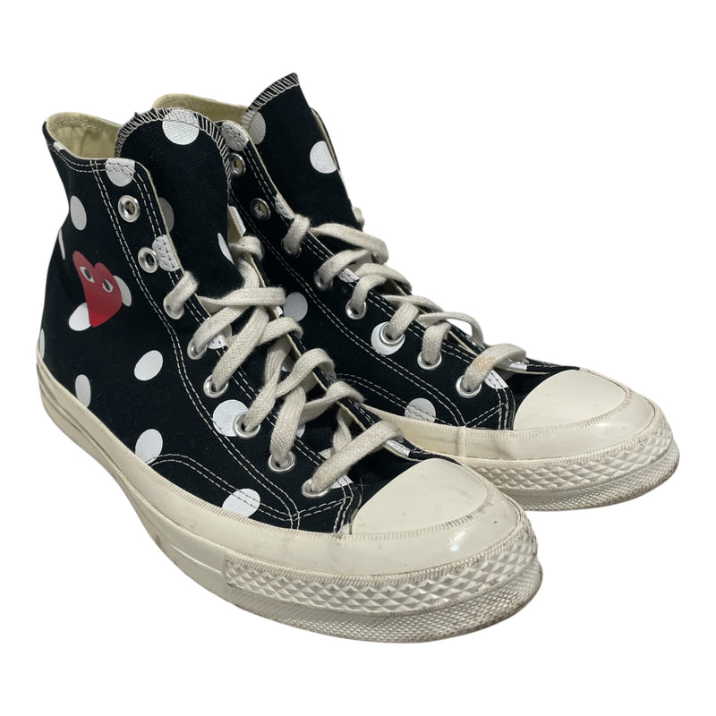 PLAY COMME des GARCONS CONVERSE Hi Sneakers US 9 Cotton BLK 2nd STREET USA