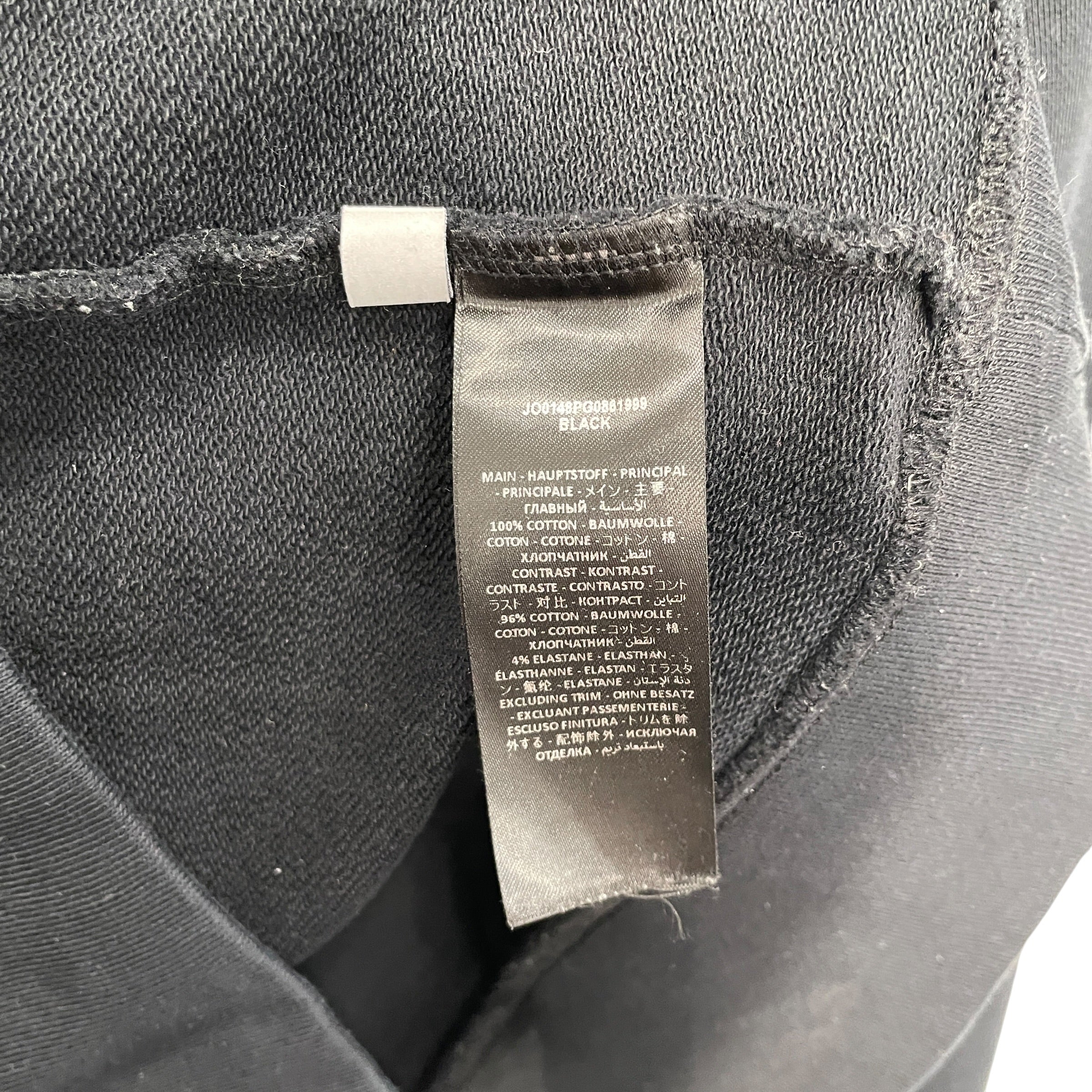 JW ANDERSON(J.W.ANDERSON)/Zip Up Hoodie/XS/Graphic/Cotton/BLK/BODYBUILDER GRAPHIC view 4
