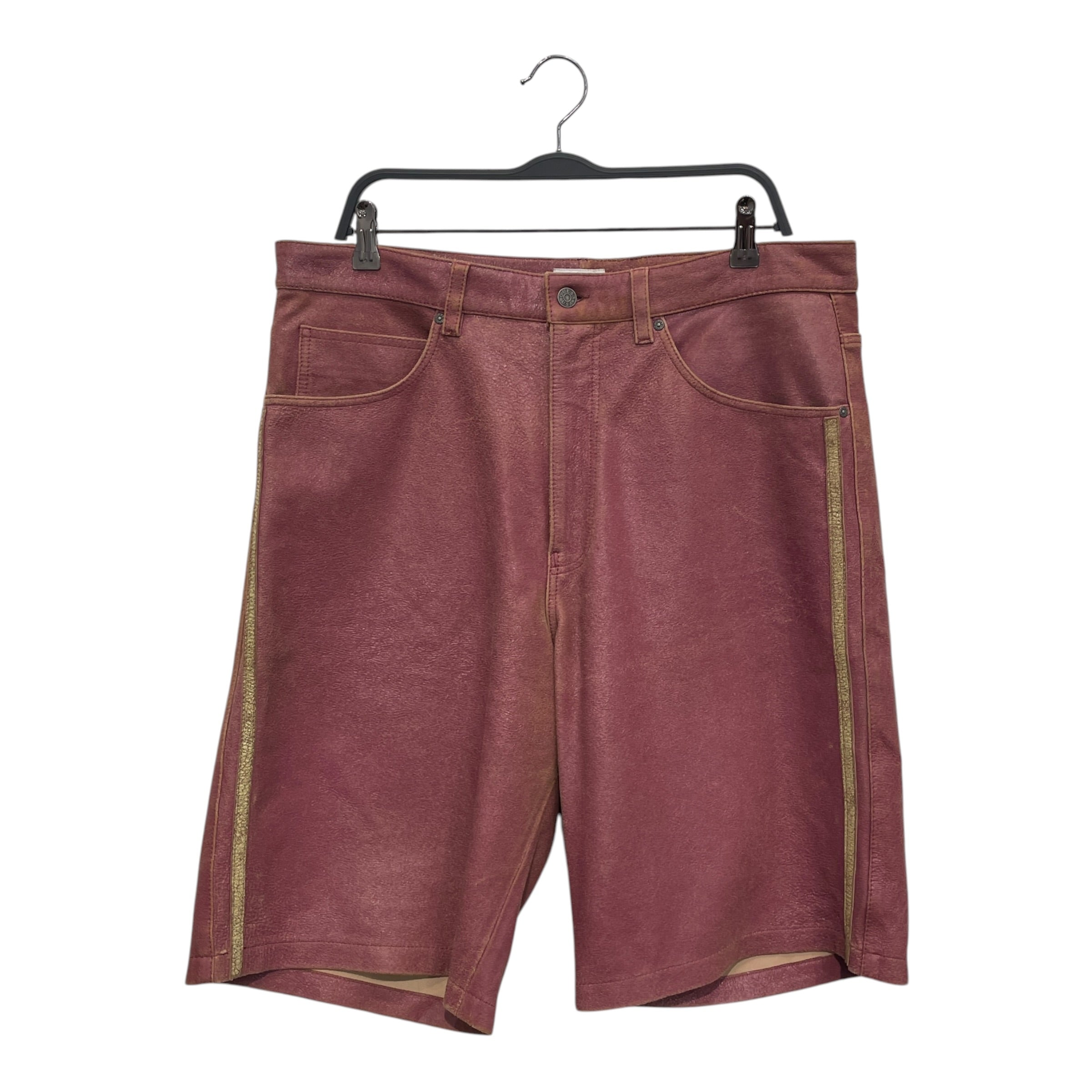 GUESS/Shorts/34/Leather/PNK/All Over Print/ALL OVER CRACLKED PAINT view 1