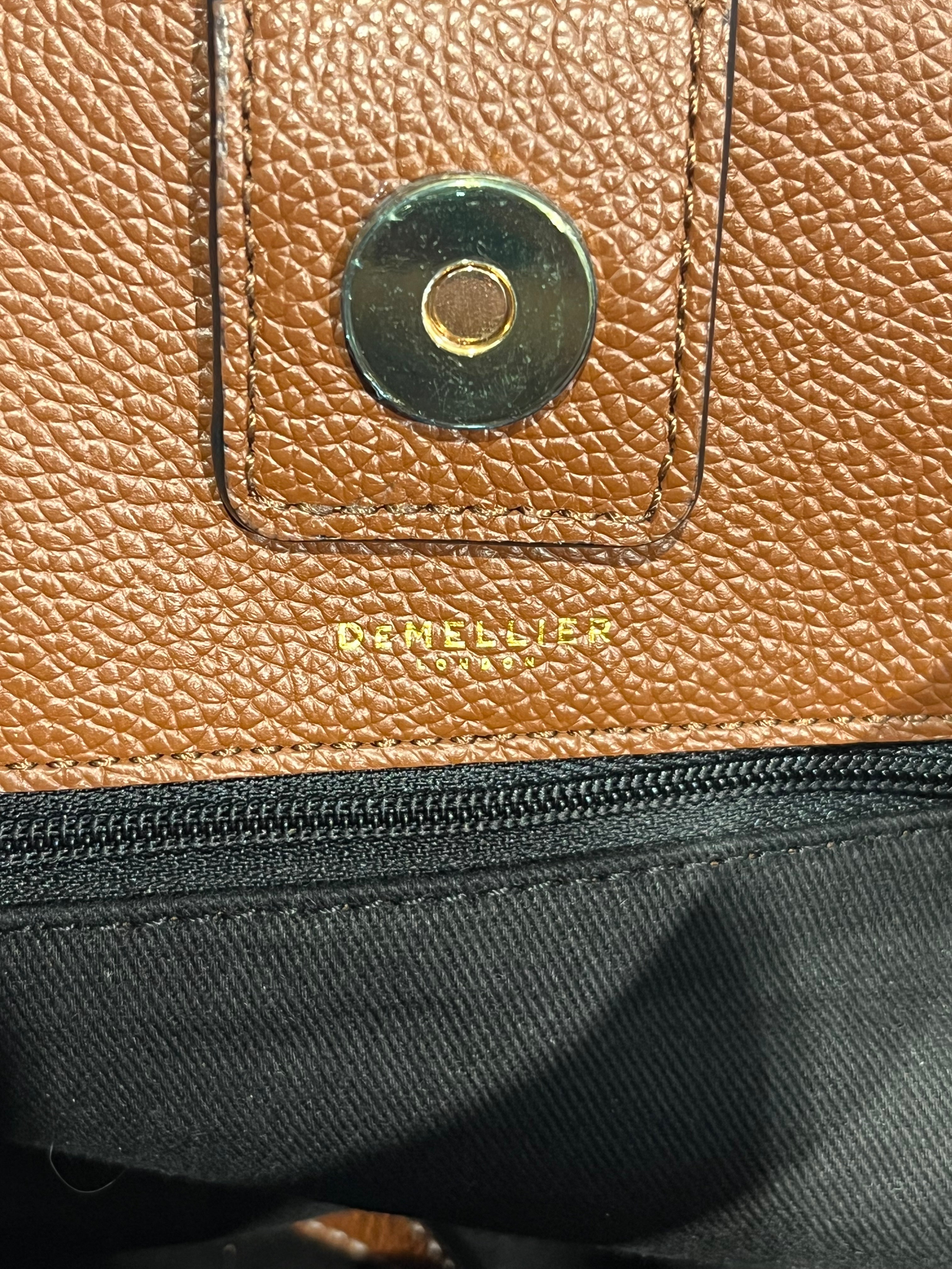 DEMELLIER/Tote Bag/Leather/CML/ view 3