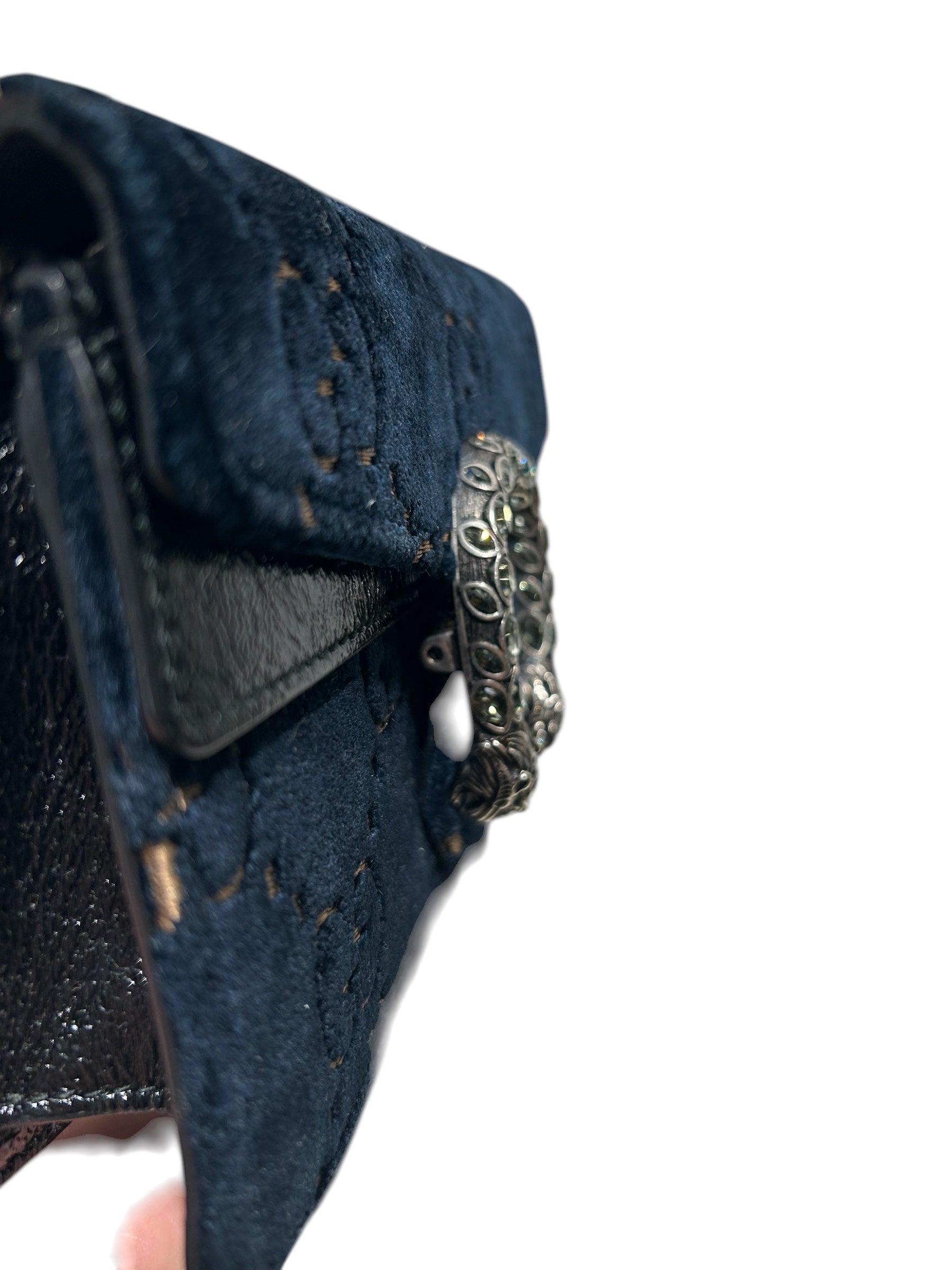 GUCCI/Bag/Monogram/Suede/NVY/GG NAVY VELVET DIONYSUS view 6