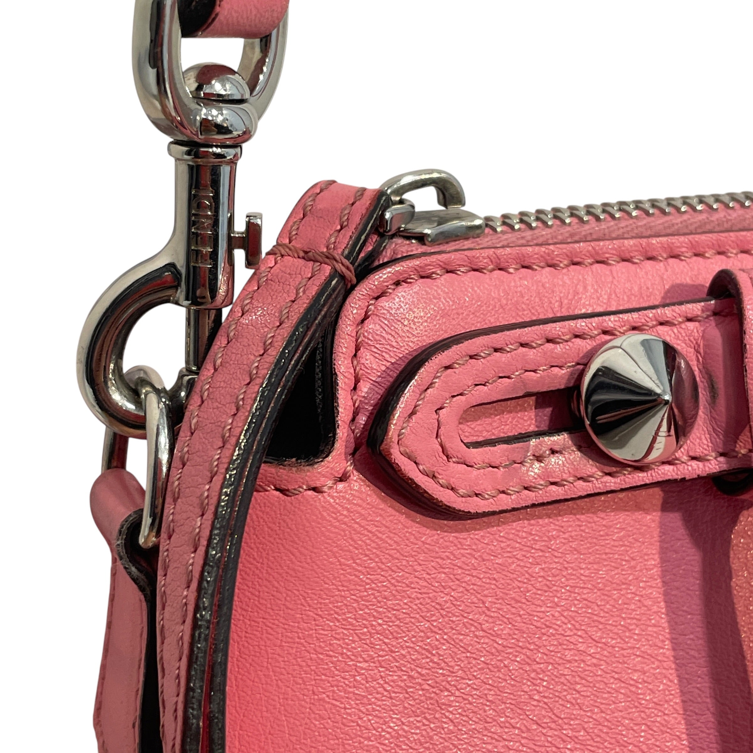 FENDI/Cross Body Bag/Leather/PNK/By The Way Pink Calfskin view 7
