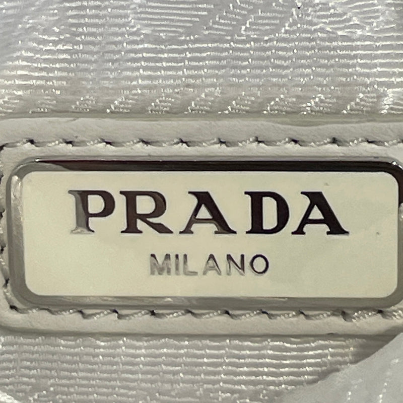 PRADA/Bag/Nylon/WHT/ANKLE BOOT NYLON BAG