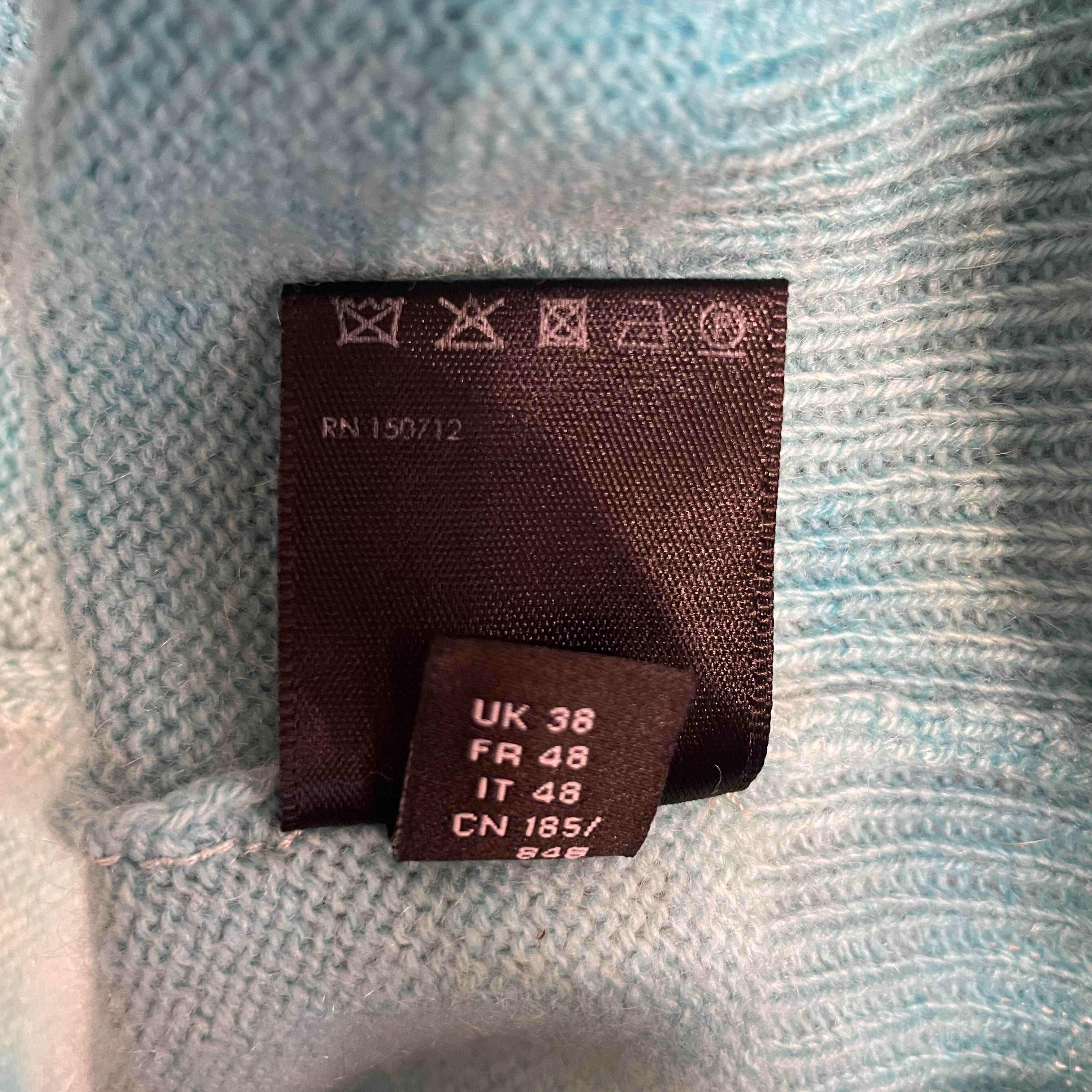 AMIRI/Hoodie/M/Cashmere/BLU/BLU GRY TIE DYE HOODIE view 7