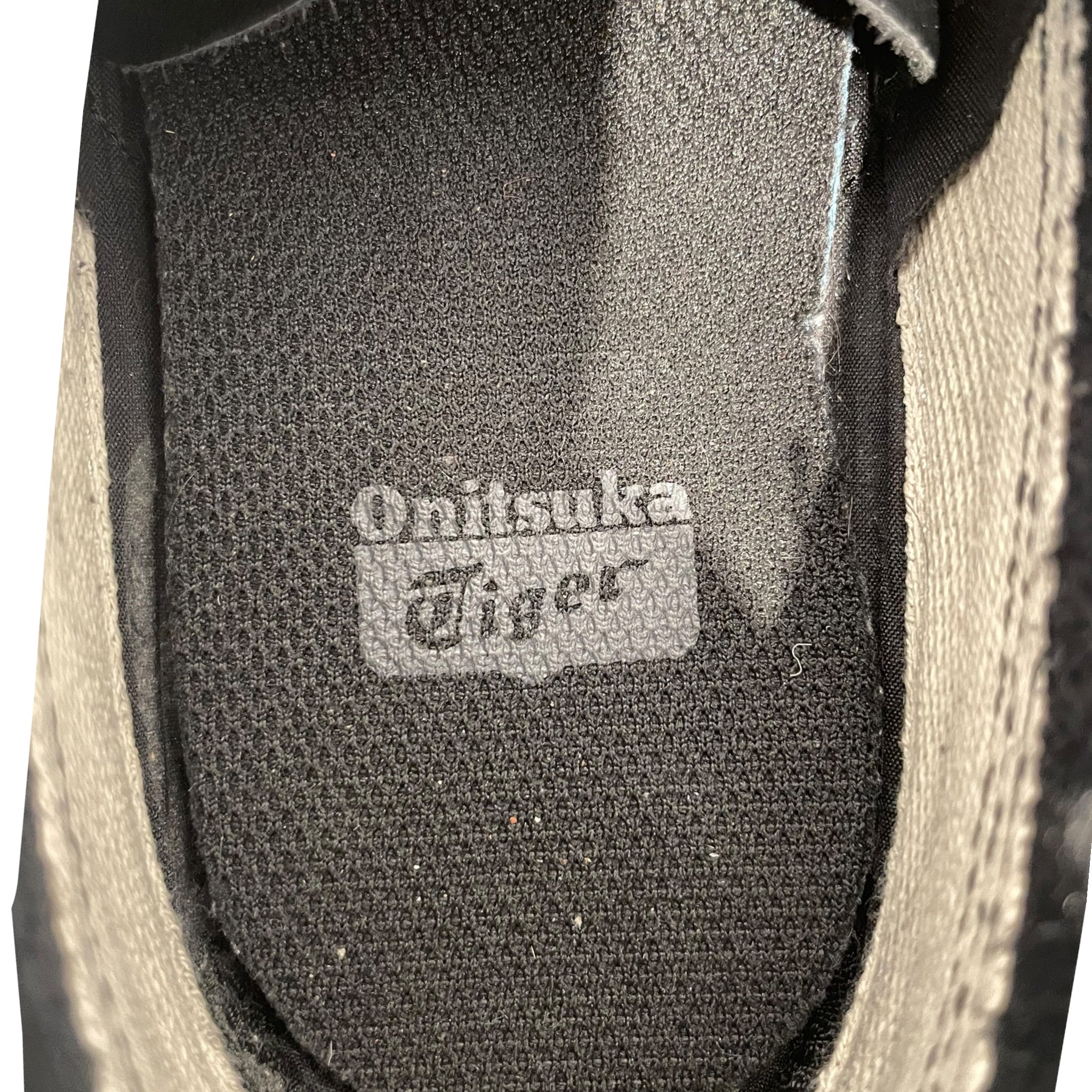 Onitsuka Tiger/Low-Sneakers/US 6.5/Leather/BLK/ view 3