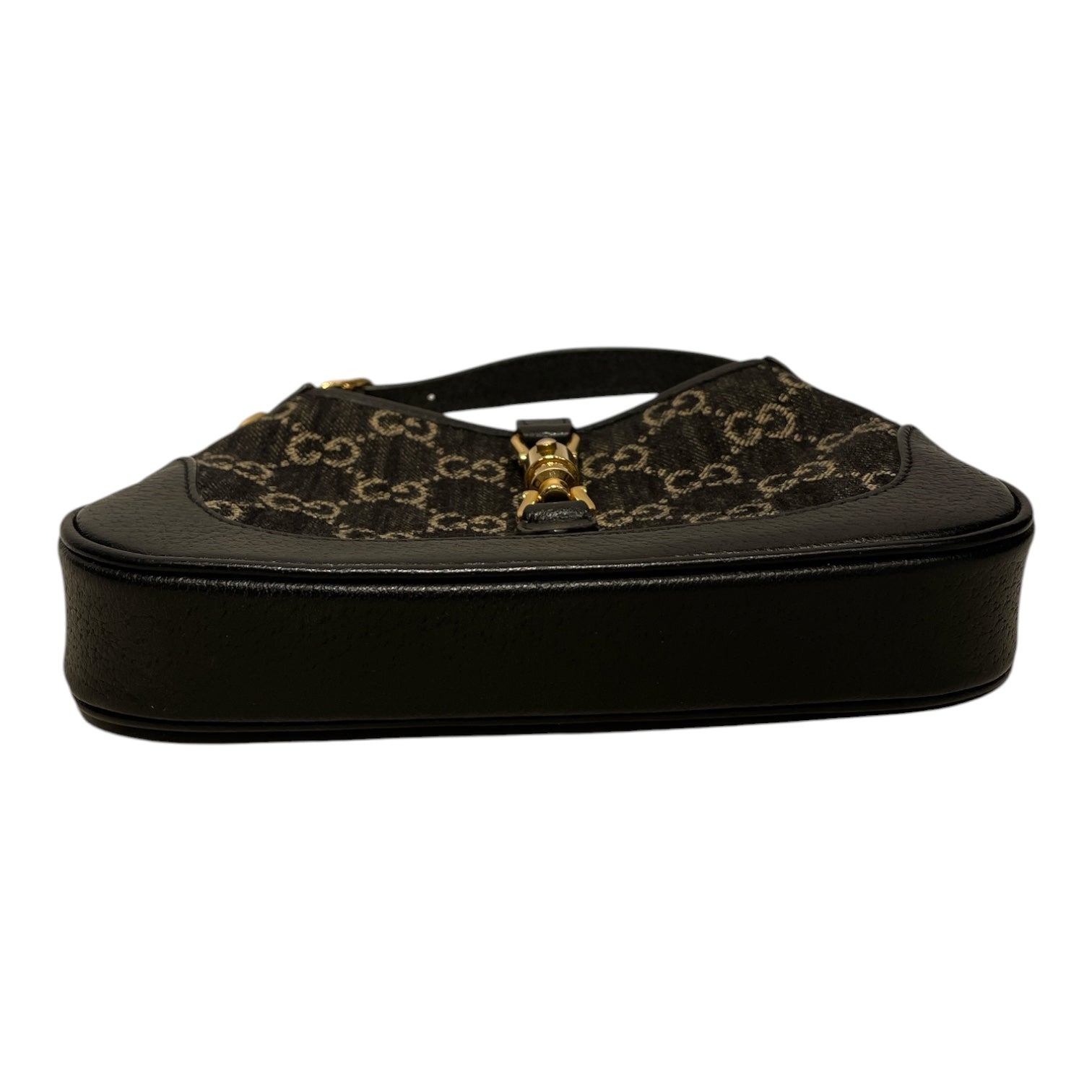 GUCCI/Bag/Monogram/Denim/BLK/Jackie 1961 Mini 685127-000926 view 3