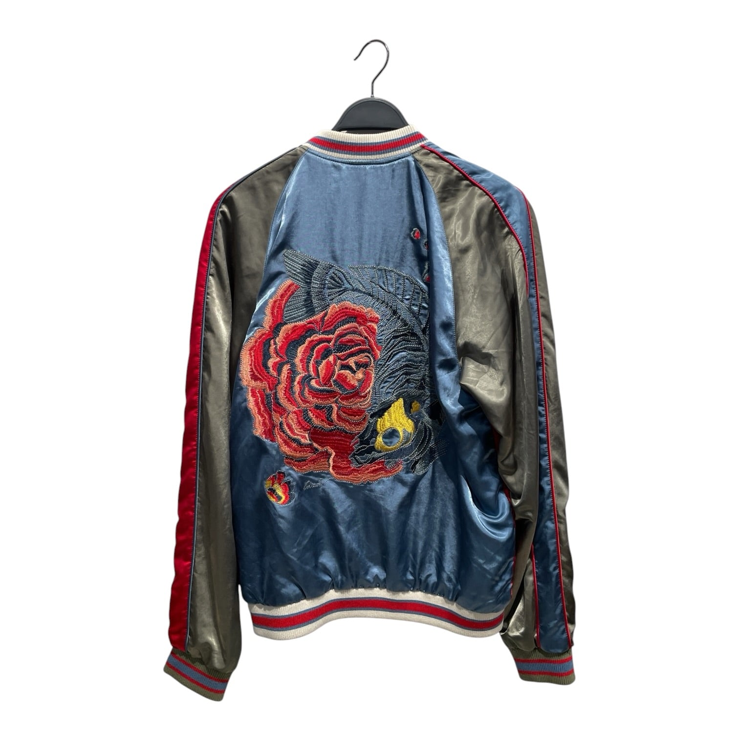 DIESEL/Souvenir Jkt/XL/Nylon/BLU/Reversible Sukajan Bomber view 2