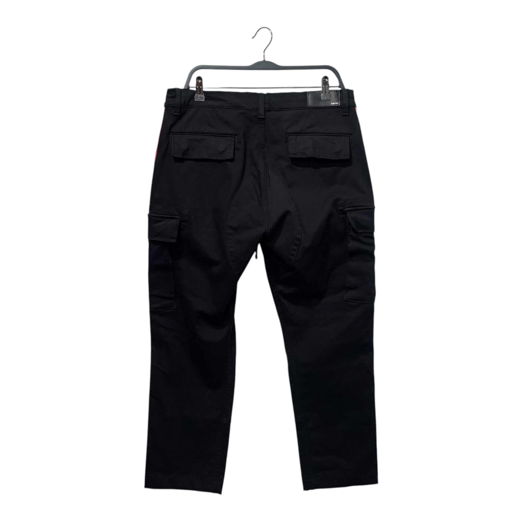 AMIRI/Cargo Pants/34/Denim/BLK/RED DETAILS AND DRAWSTRING view 2