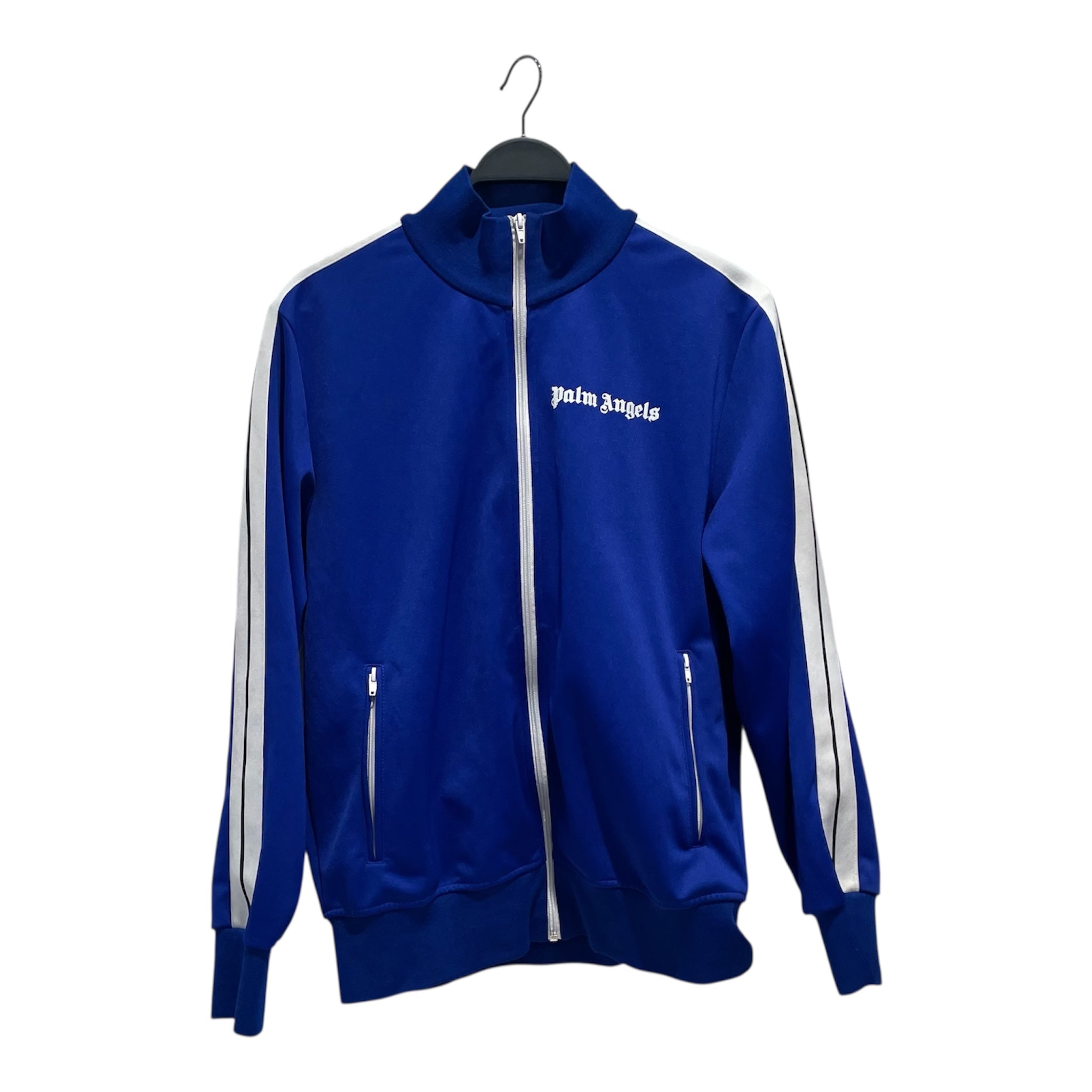 Palm Angels/Sweatshirt/XL/Graphic/Polyester/BLU/Bomber Track Jacket view 1